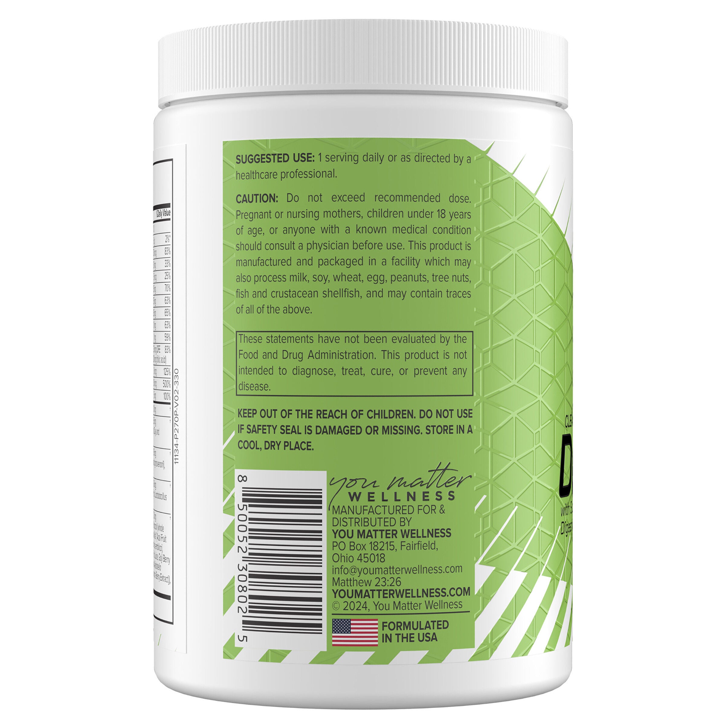 Cleansing Support Detox King - Blueberry Pomegranate - 11.64 oz (30 Servings)  | GNC