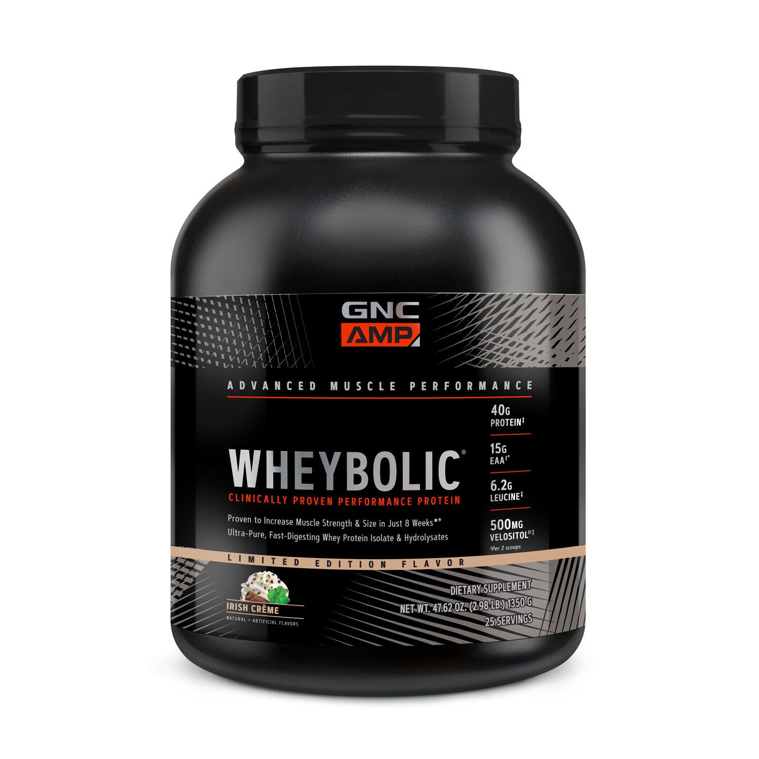 Wheybolic® Irish Crème (25 Servings) Irish Crѐme GNC