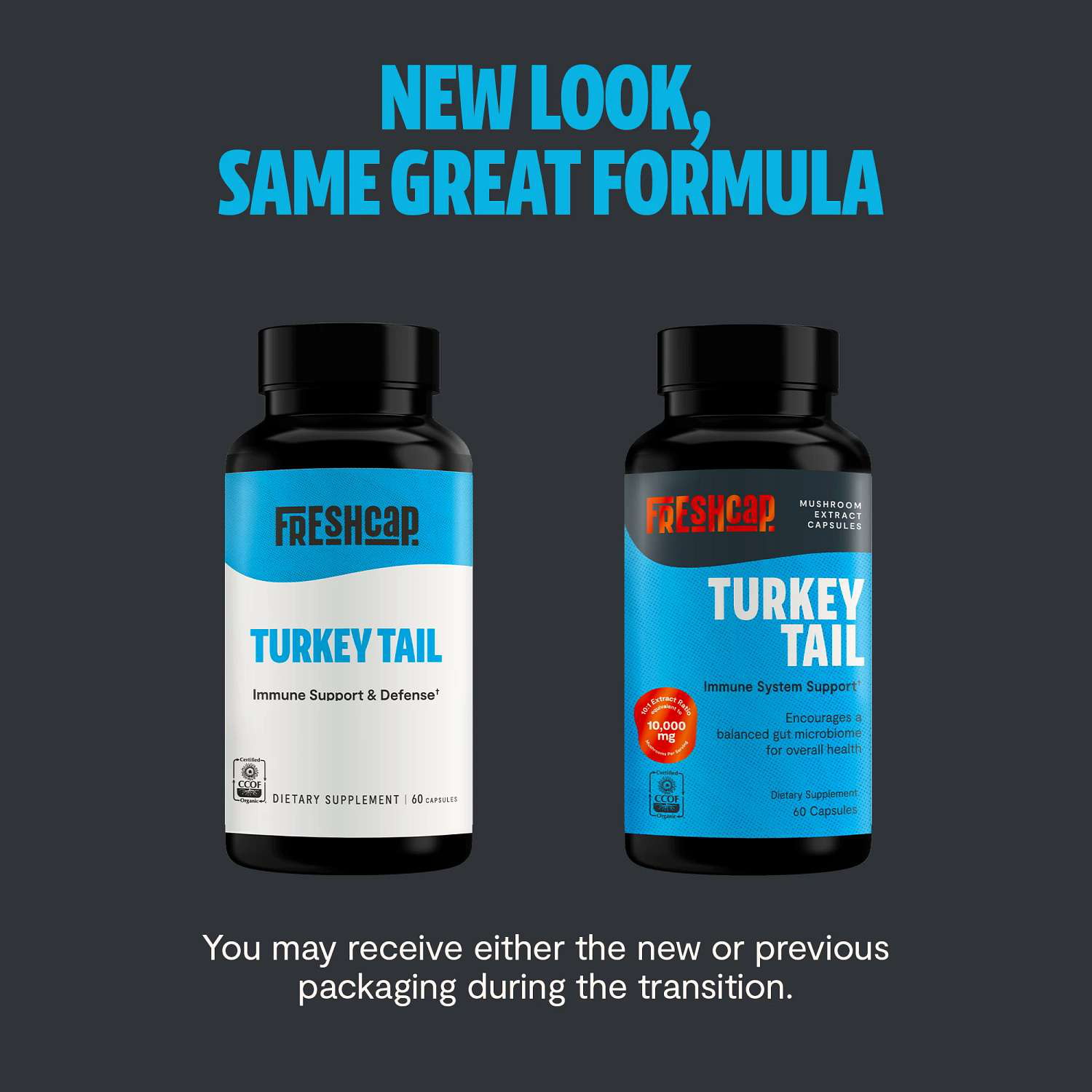 Turkey Tail - 60 Capsules (30 Servings)