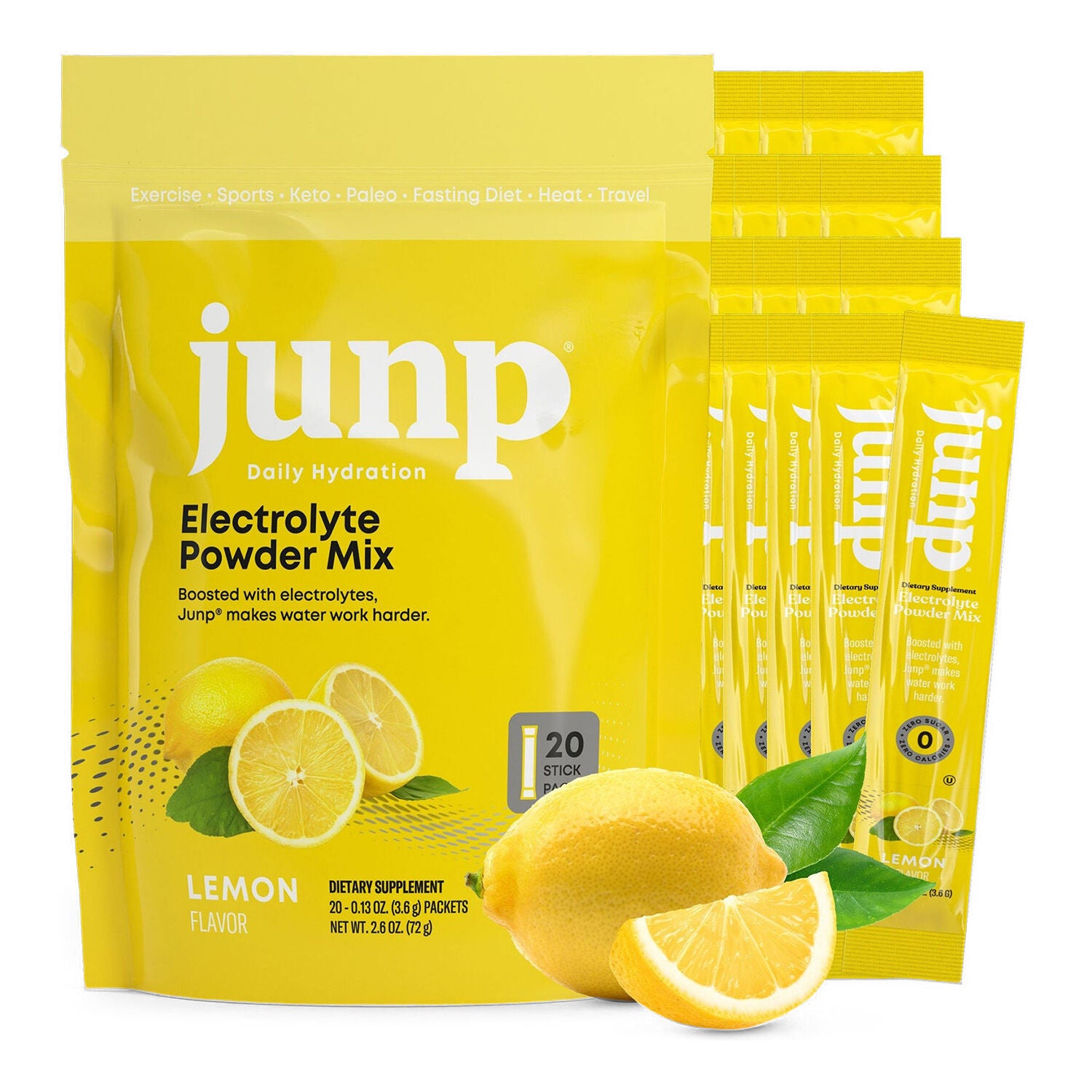 Junp&reg; Daily Hydration - Lemonade (20 Servings) Lemonade | GNC