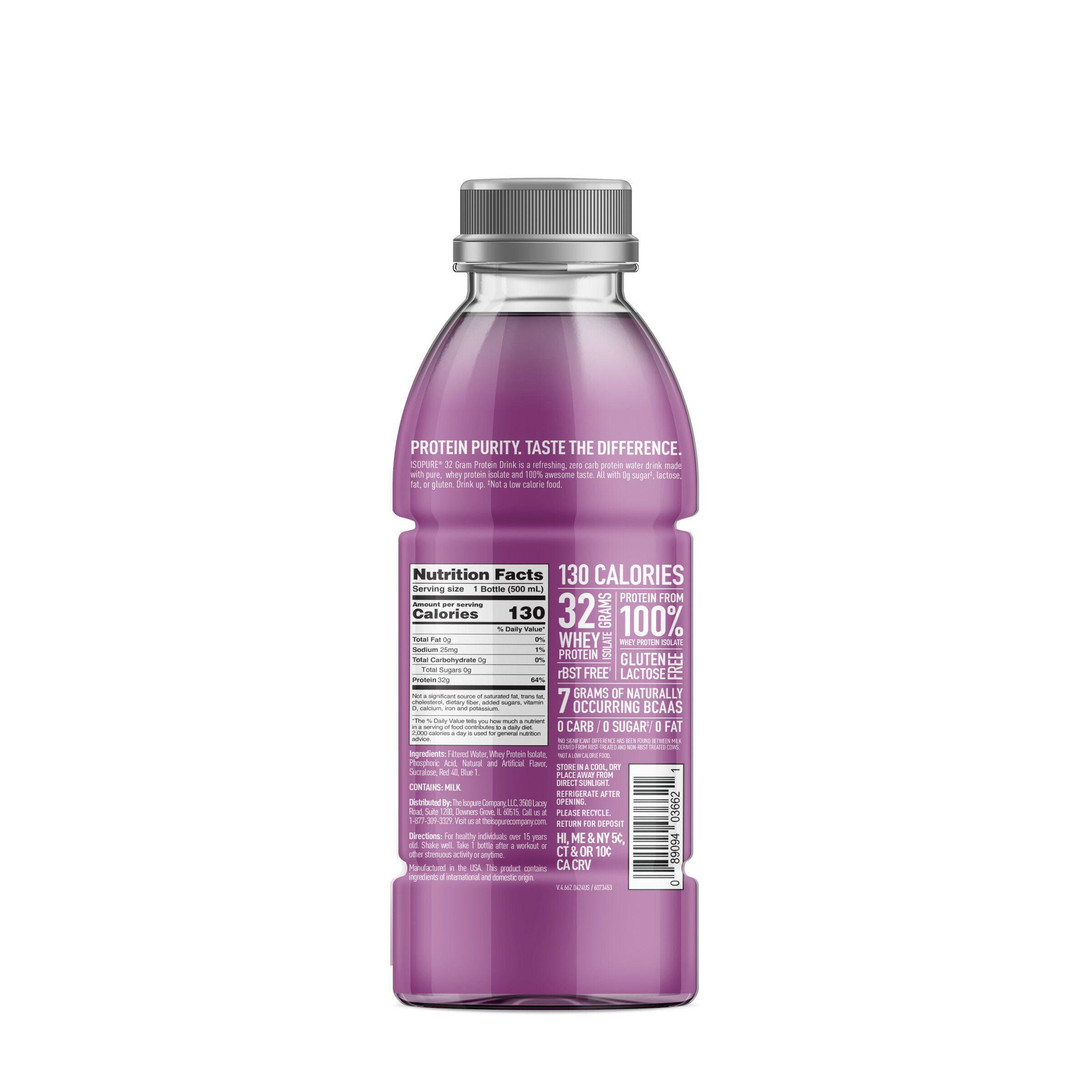 32g RTD Protein Drink - Grape Frost - 16.9oz (12 Bottles)