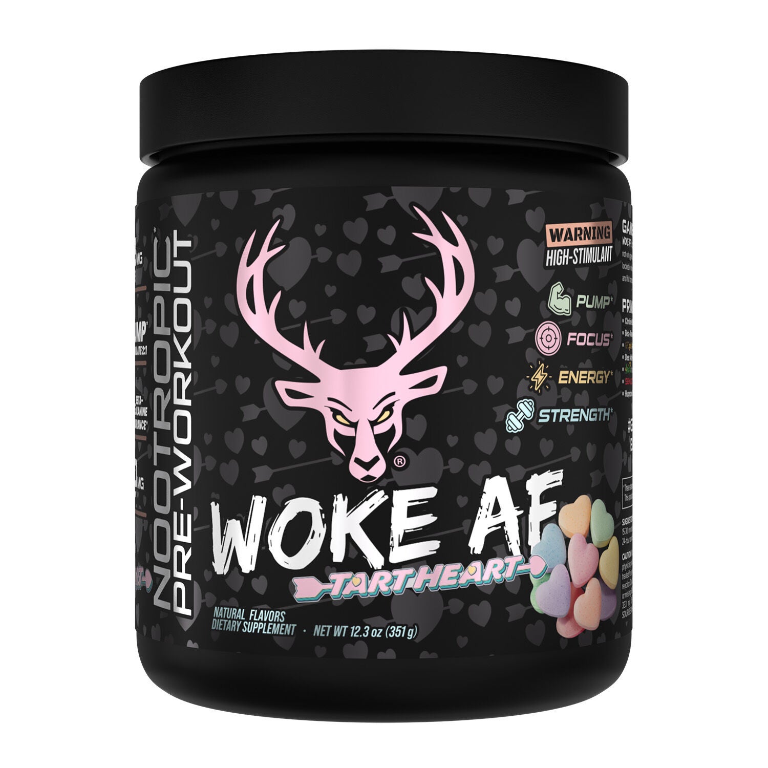 Bucked Up Woke AF Tart Heart Front