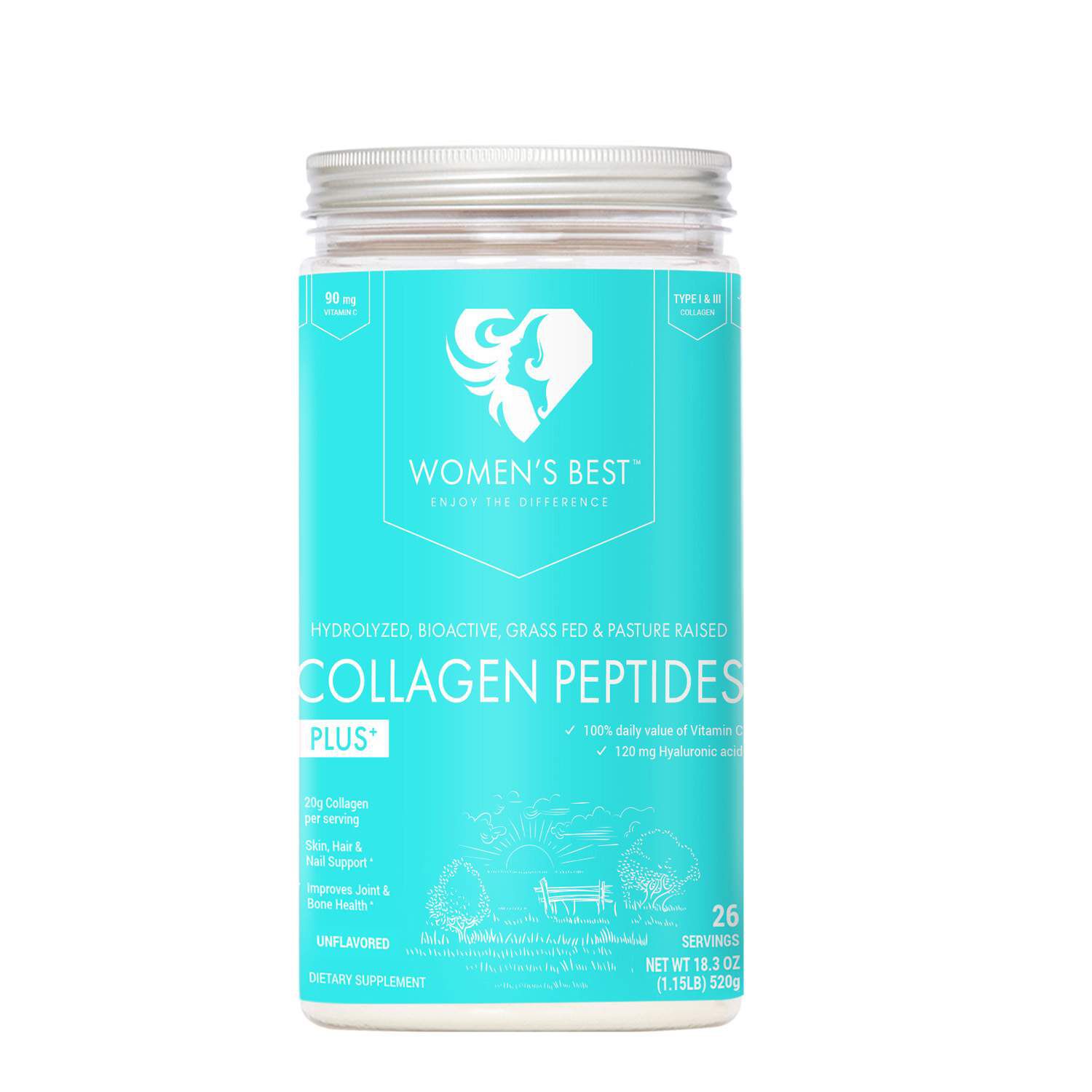 Women's Best Collagen Peptides Plus 26 Servings | GNC