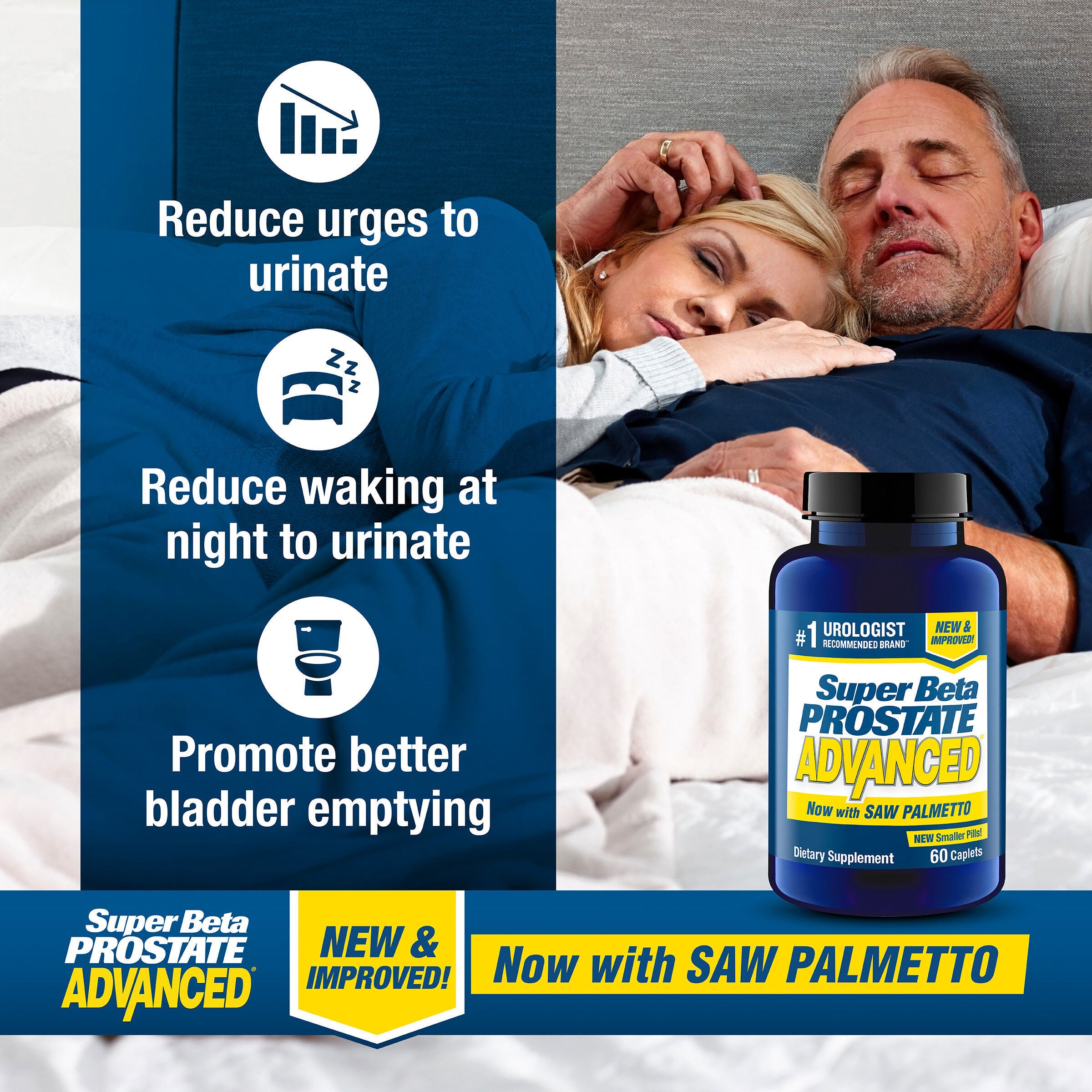 Super Beta Prostate Advanced - 60 Caplets (30 Servings)