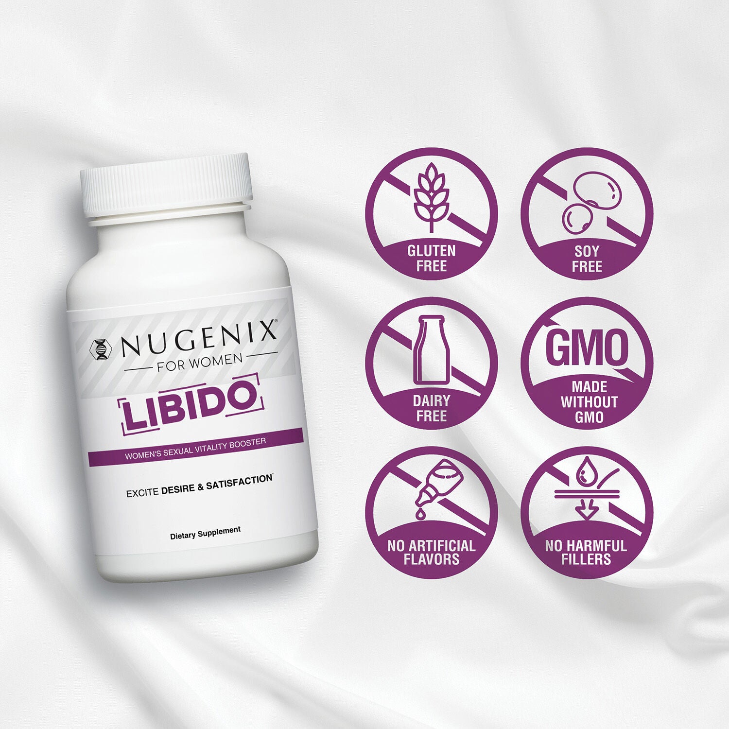 Libido: Women's Sexual Vitality Booster - 60 Tablets  | GNC