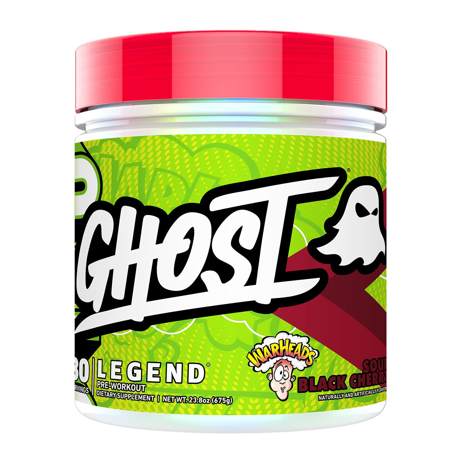 LEGEND&reg; V4 Pre-Workout - Warheads&reg; Sour Black Cherry (30 Servings)  | GNC