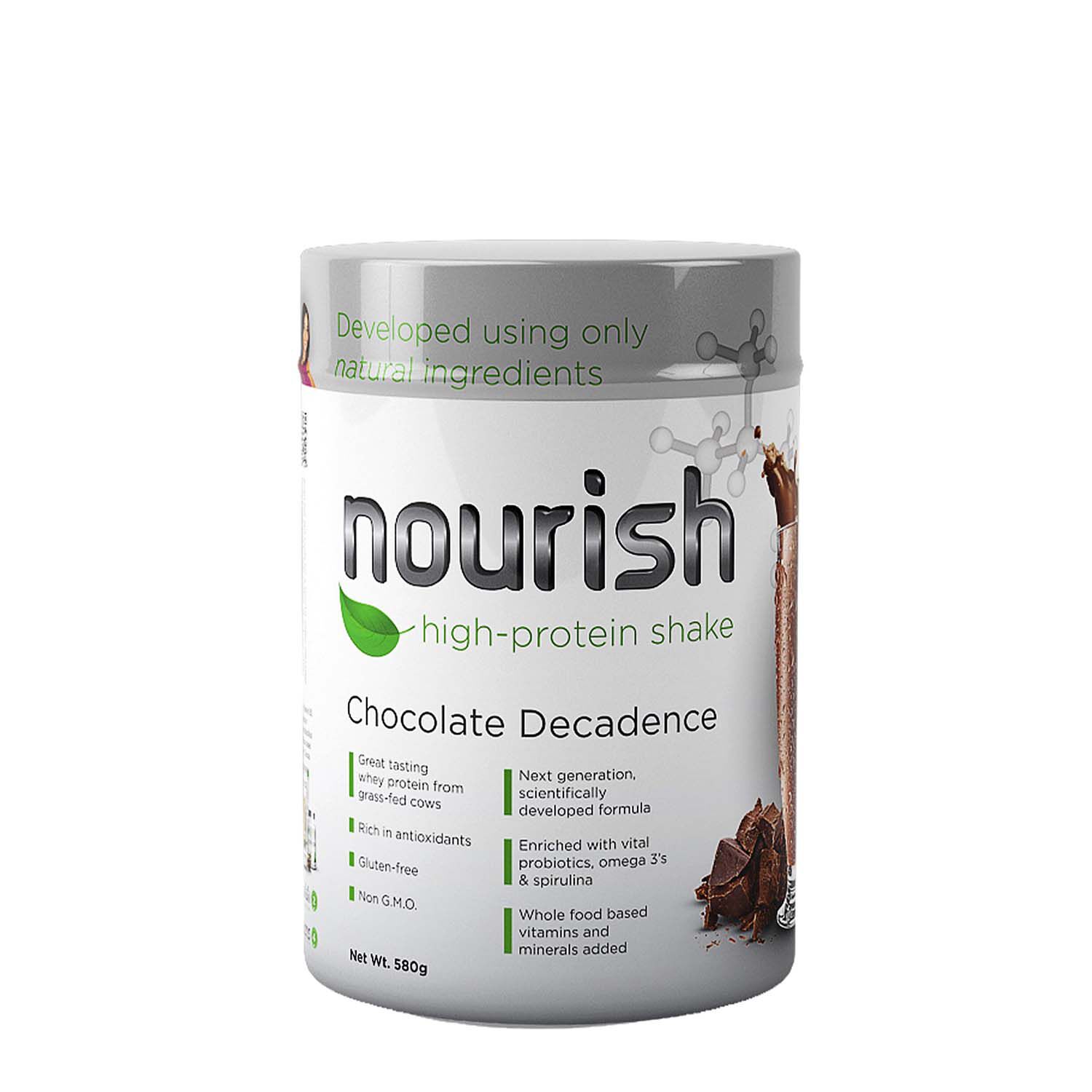 System Ls Nourish High Protein Shake Chocolate Decadence Gnc