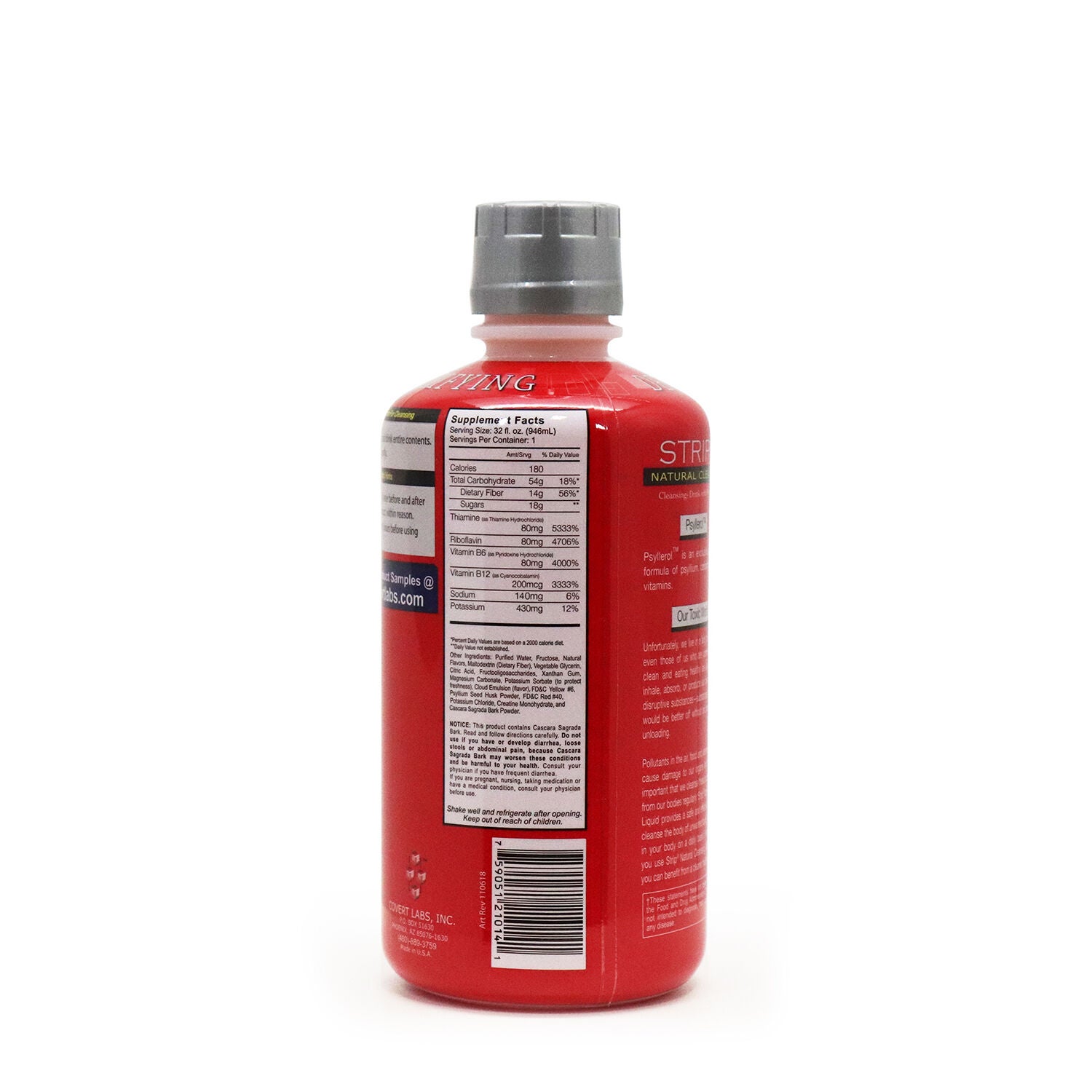 Cleansing Drink with Psyllerol&trade; - Fruit Punch Flavored - 32 oz. (1 Serving) Fruit Punch Flavored | GNC