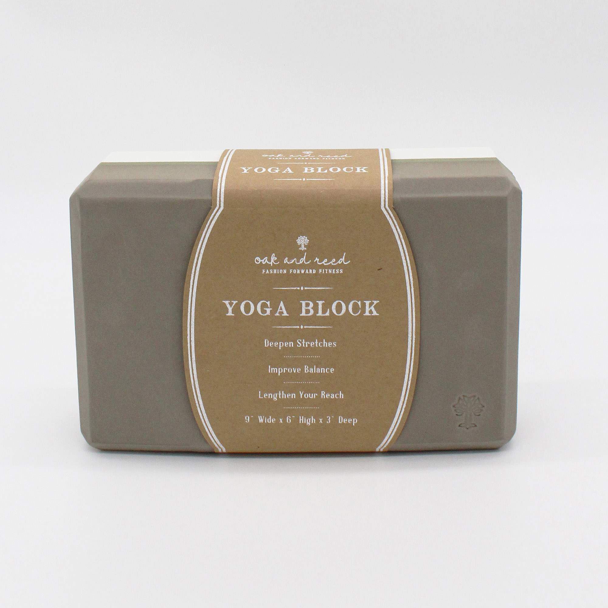 Colorblock Yoga Block - Moonrock/Sand  | GNC