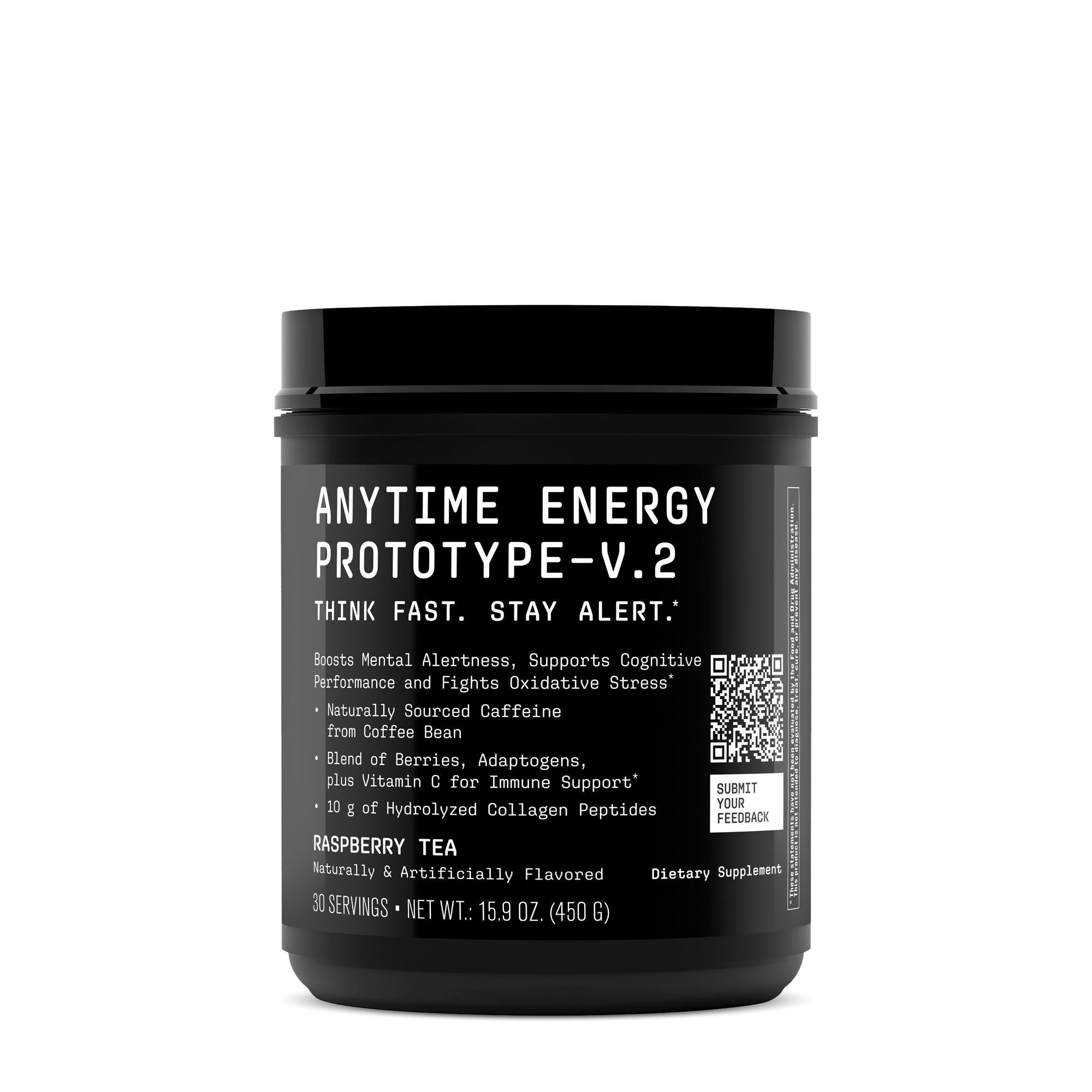 Anytime Energy Prototype V.1 Raspberry Tea - 15.9 oz. (30 Servings)  | GNC