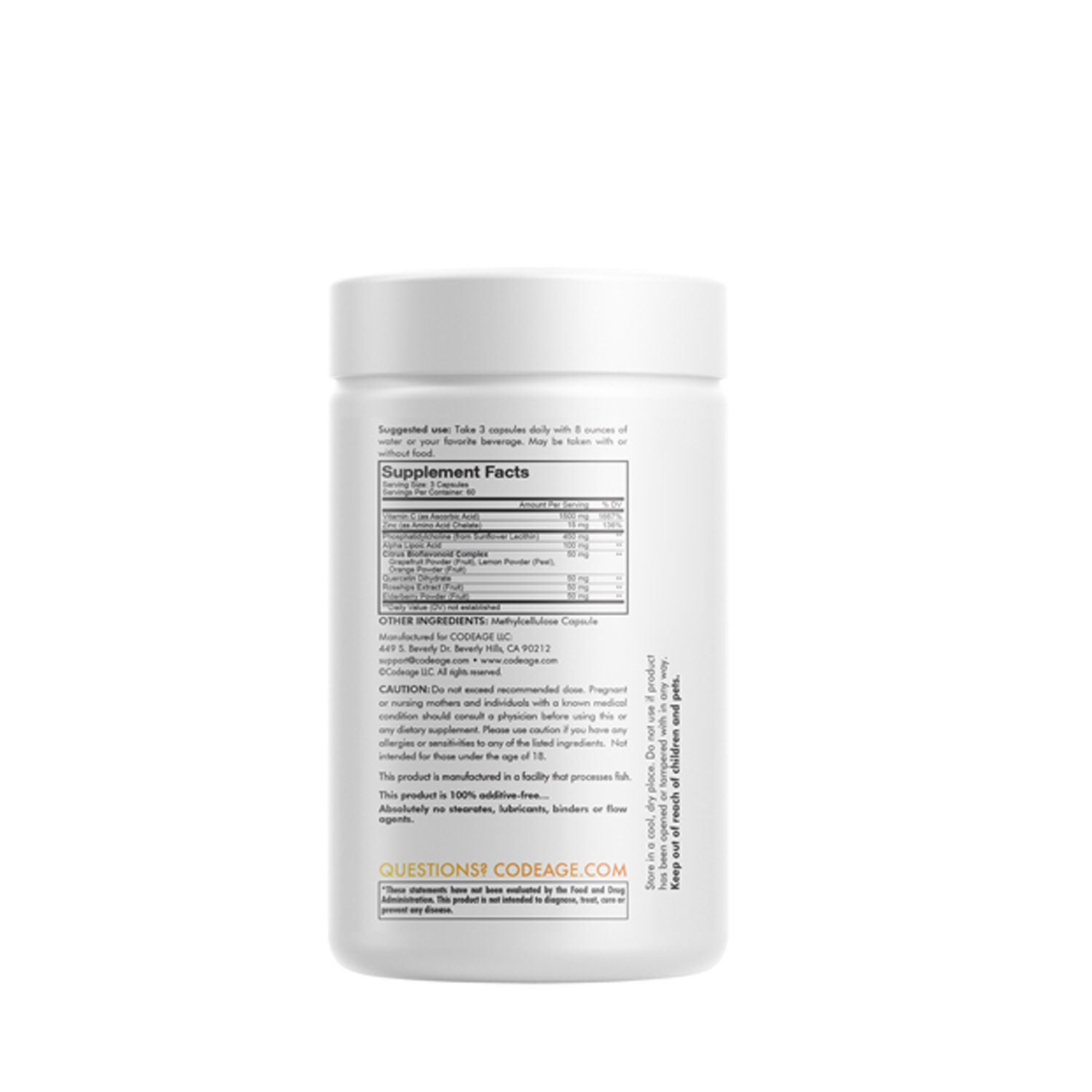 Codeage Liposomal Vitamin C Plus 1500 mg