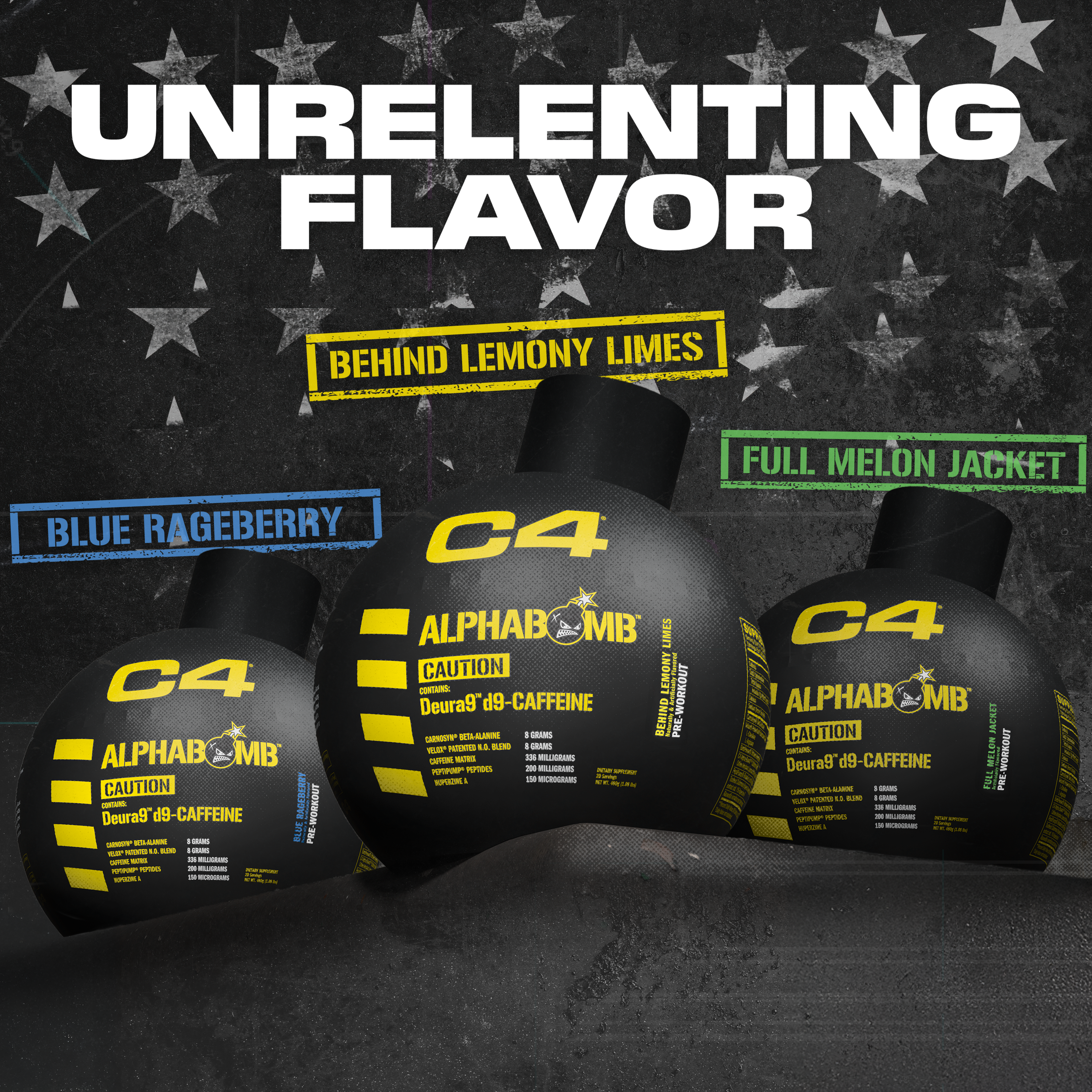 C4 Alpha Bomb Pre-Workout - Blue Rageberry &#40;20 Servings&#41;  | GNC