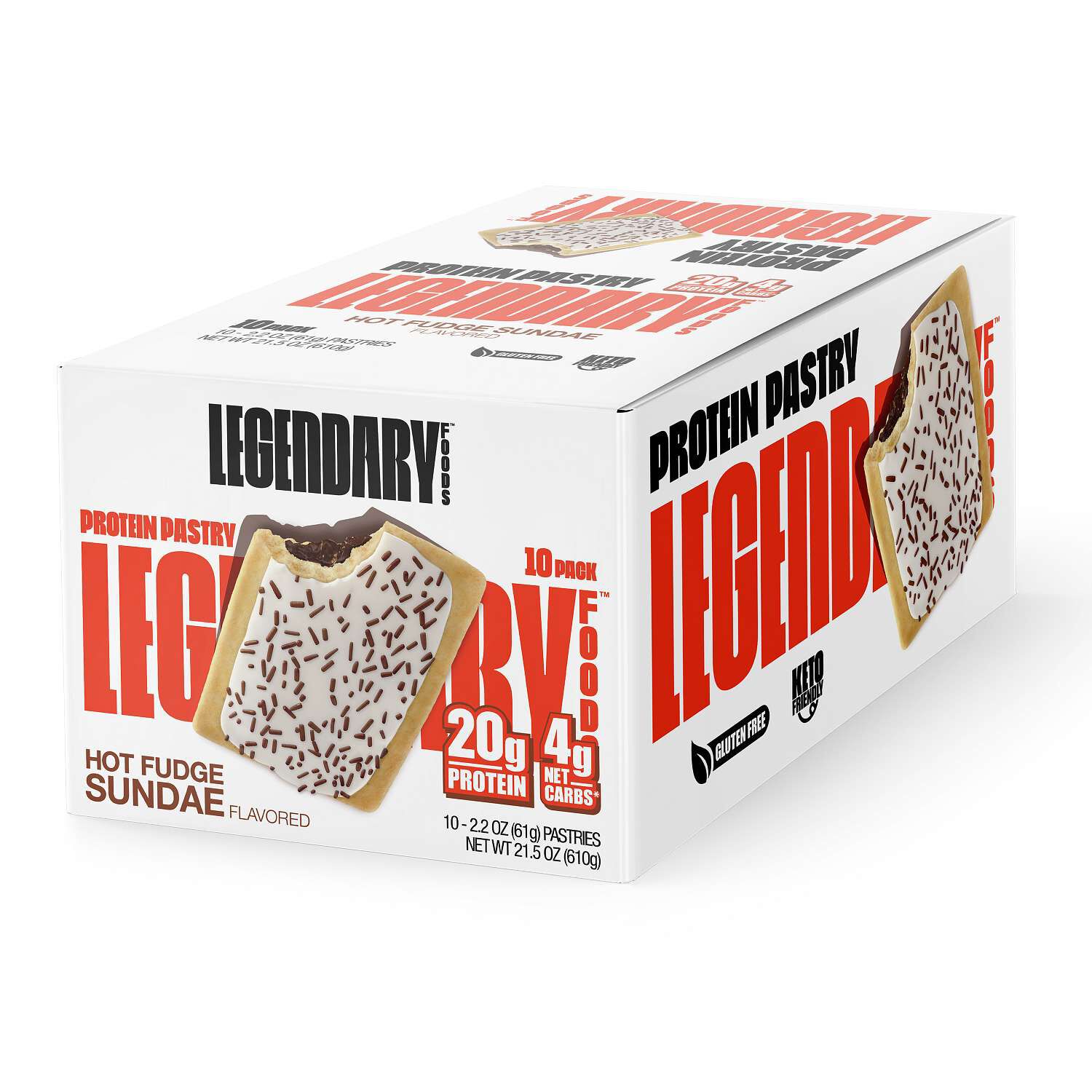 Protein Pastry - Hot Fudge (10 Pastries)  | GNC