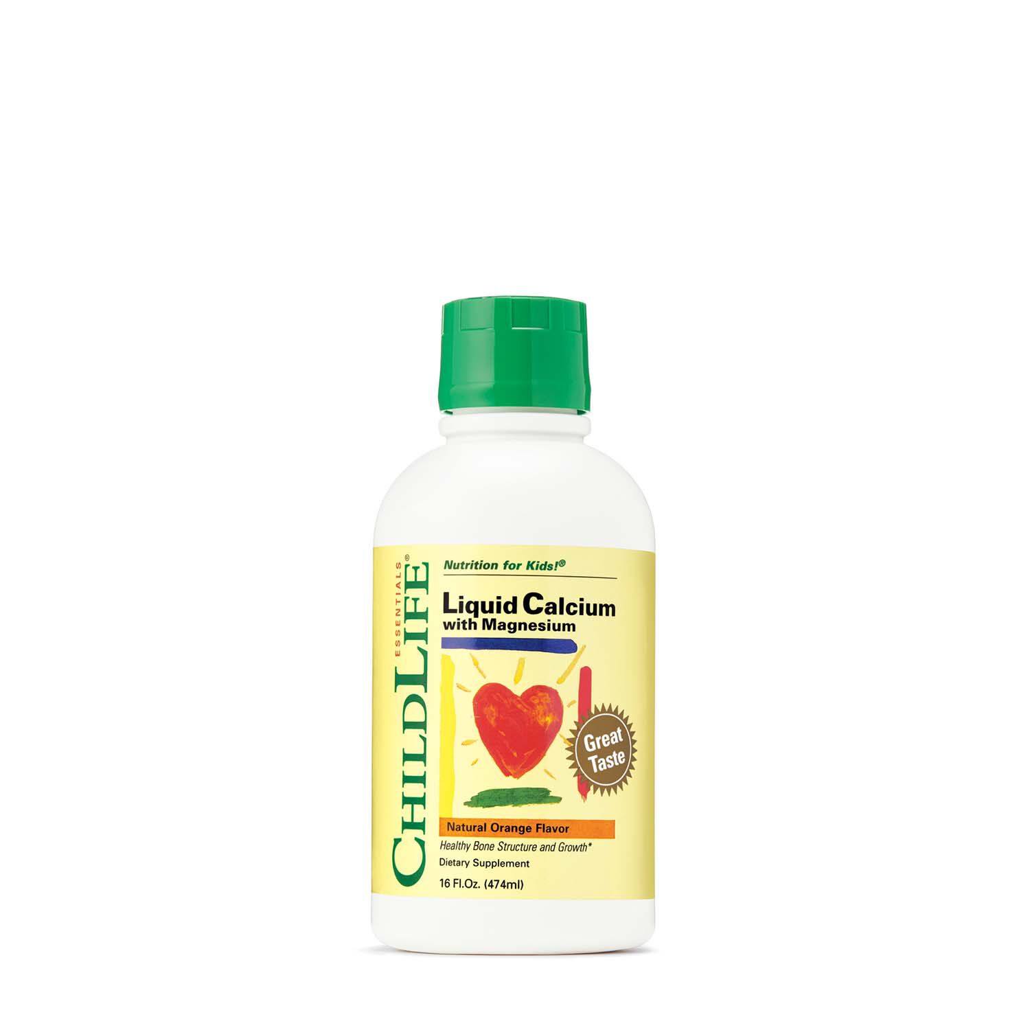 Childlife Liquid Calcium With Magnesium Natural Orange Flavor Gnc