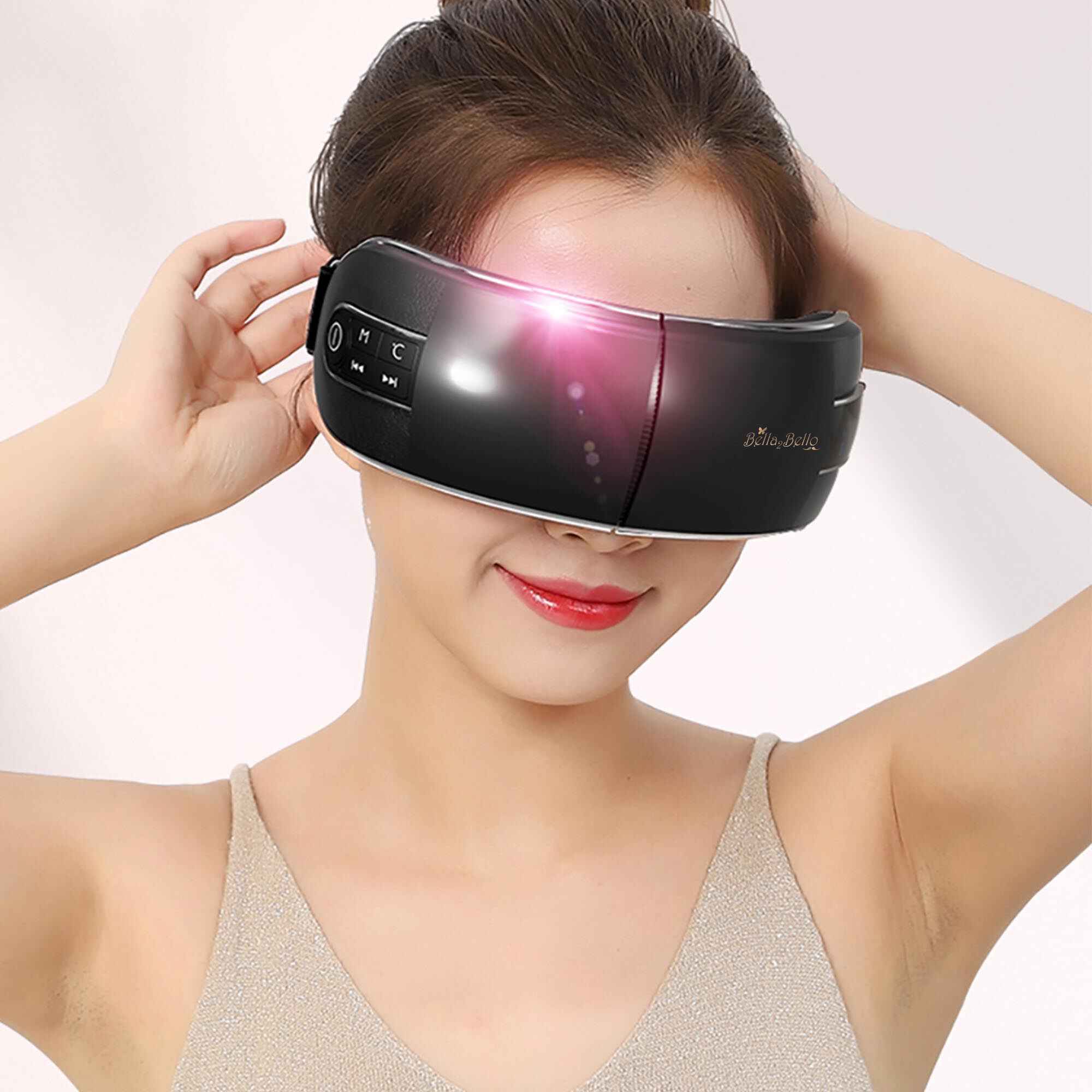 Bluetooth 3D Eye Massager - Black  | GNC