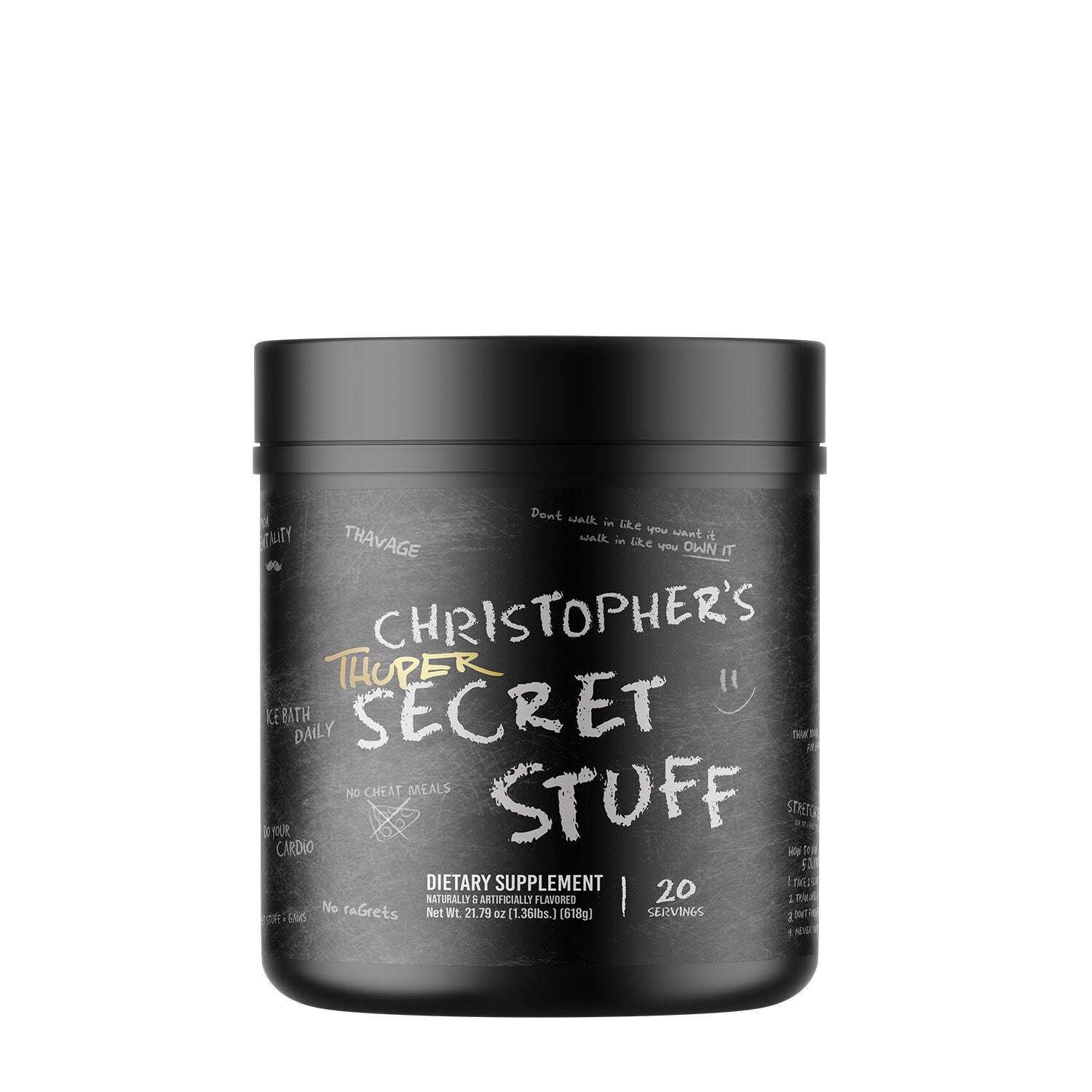 Thuper Thavage Pre-Workout - Christopher's Secret Stuff (20 Servings)  | GNC