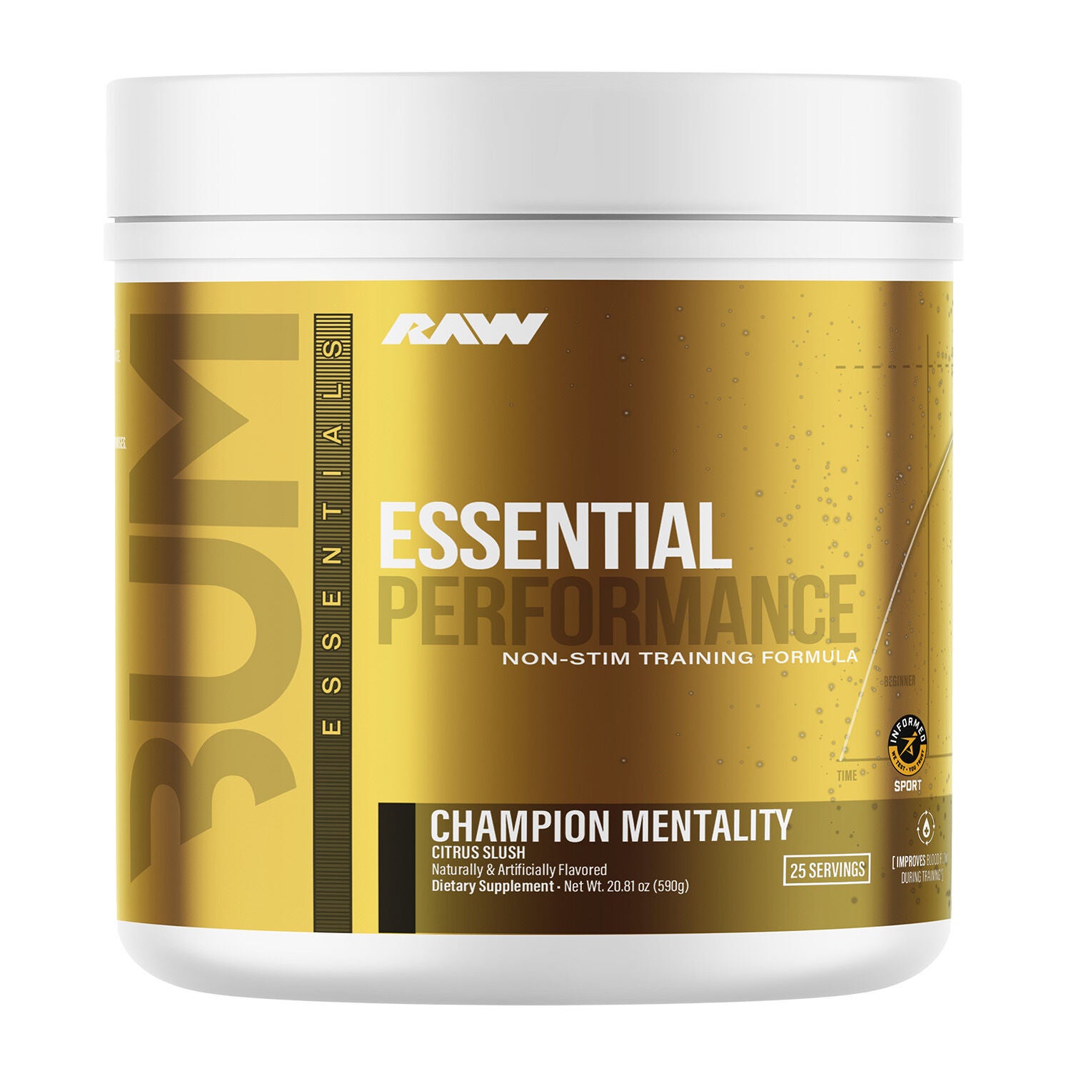 Champion Mentality: Essential Performance Non-Stim - Citrus Slush (25 Servings)  | GNC