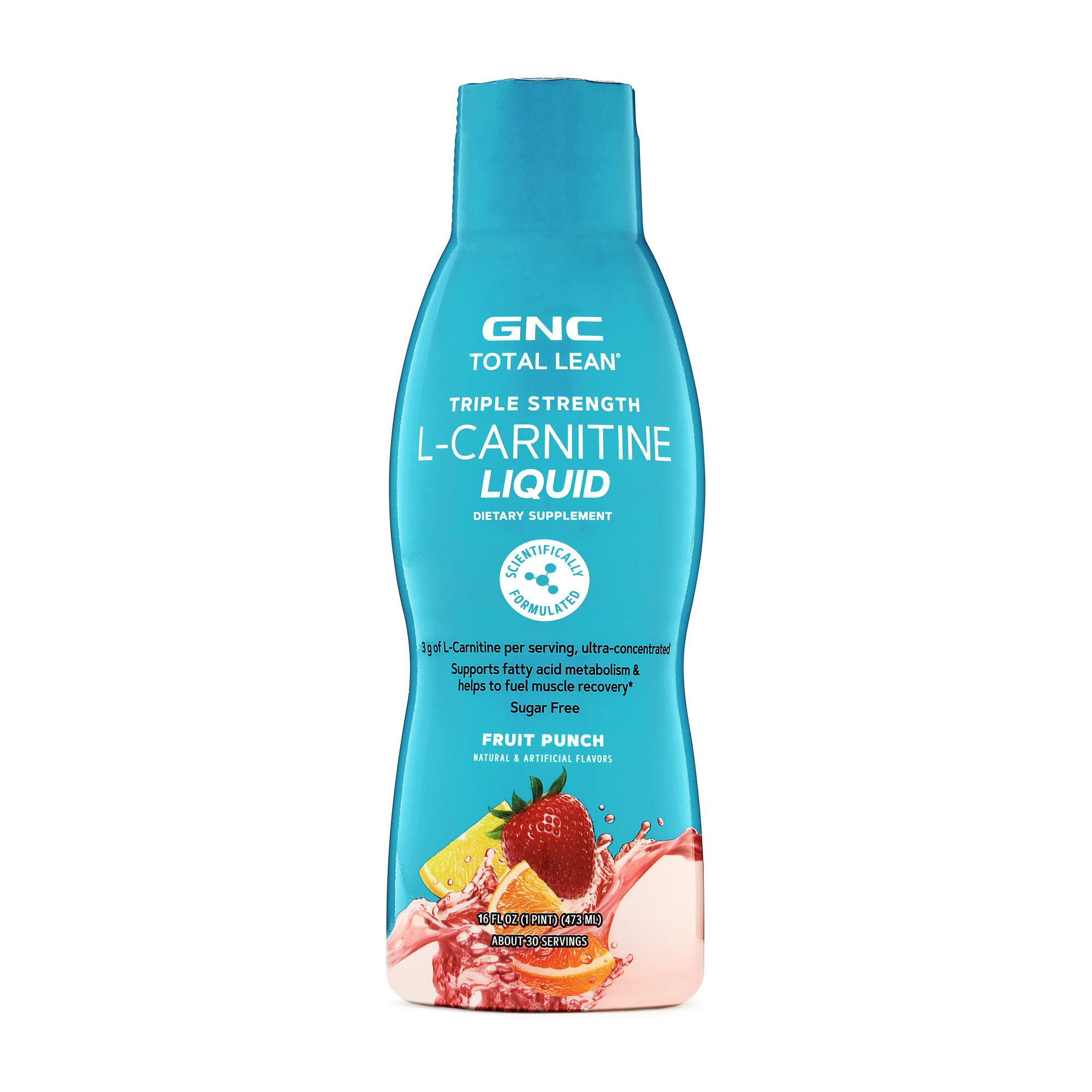Triple Strength L-Carnitine Liquid - Fruit Punch &#40;30 Servings&#41;  | GNC