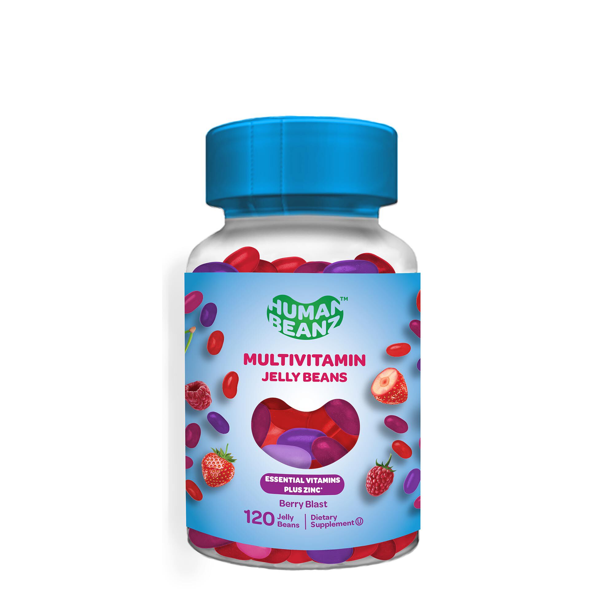 Multivitamin Jelly Beans - Berry Blast - 120 Jelly Beans (40 Servings)  | GNC