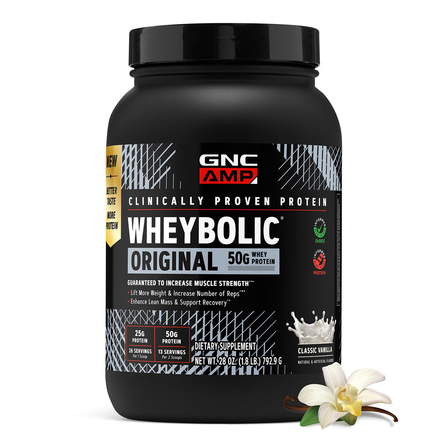 New Wheybolic - Classic Vanilla (13 Servings) Classic Vanilla | GNC