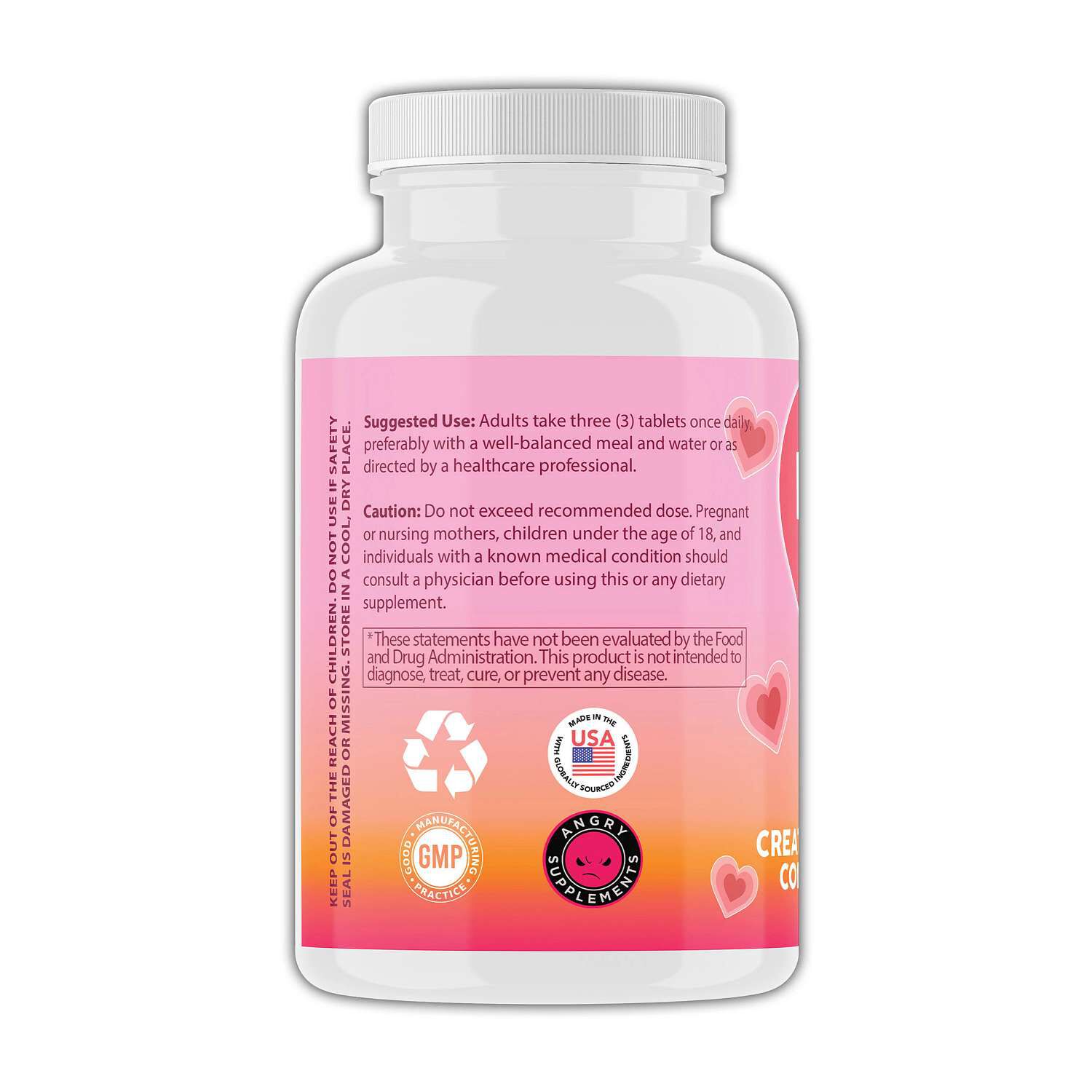 Better Booty BBL Creatine - 90 Tablets (30 Servings)