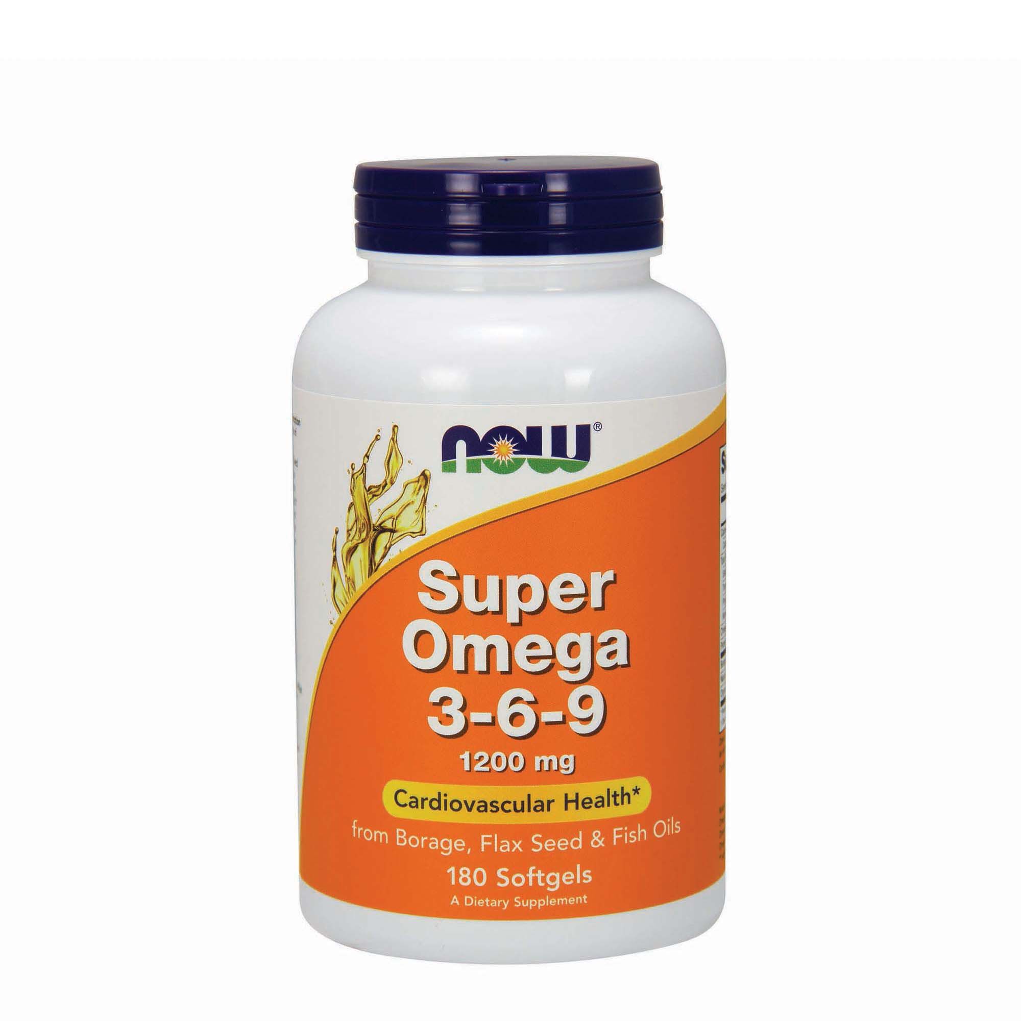 druk Verwarren kleding Now® Super Omega 3-6-9 1200 mg | GNC