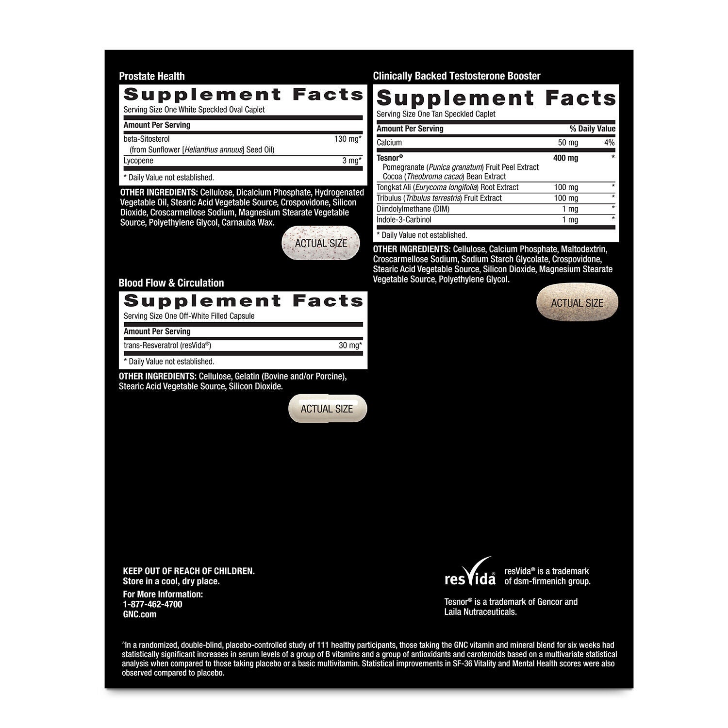 Healthy Testosterone Vitapak&reg; Program V2 (1 Month Supply)  | GNC