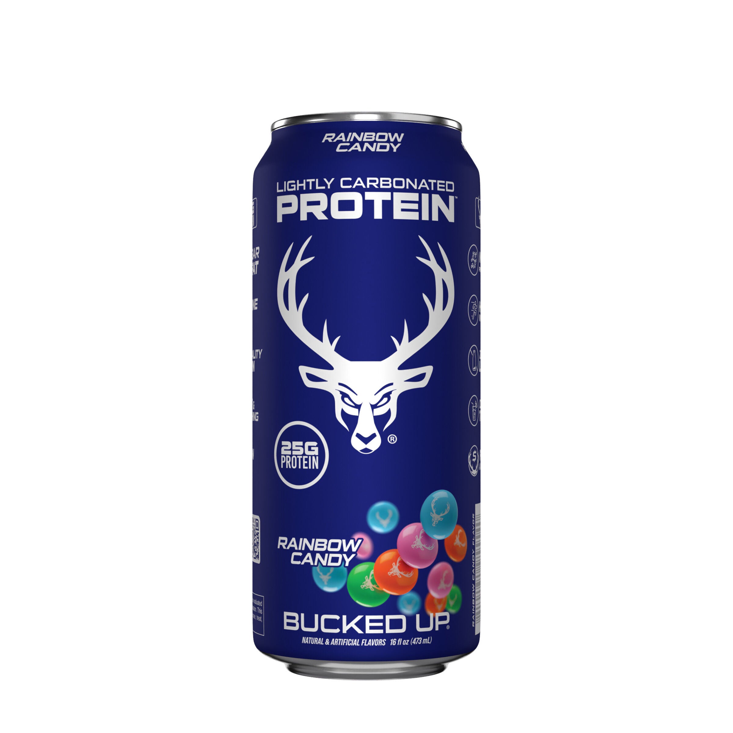 Lightly Carbonated Protein RTD - Rainbow Candy - 16 fl oz (12 Cans)