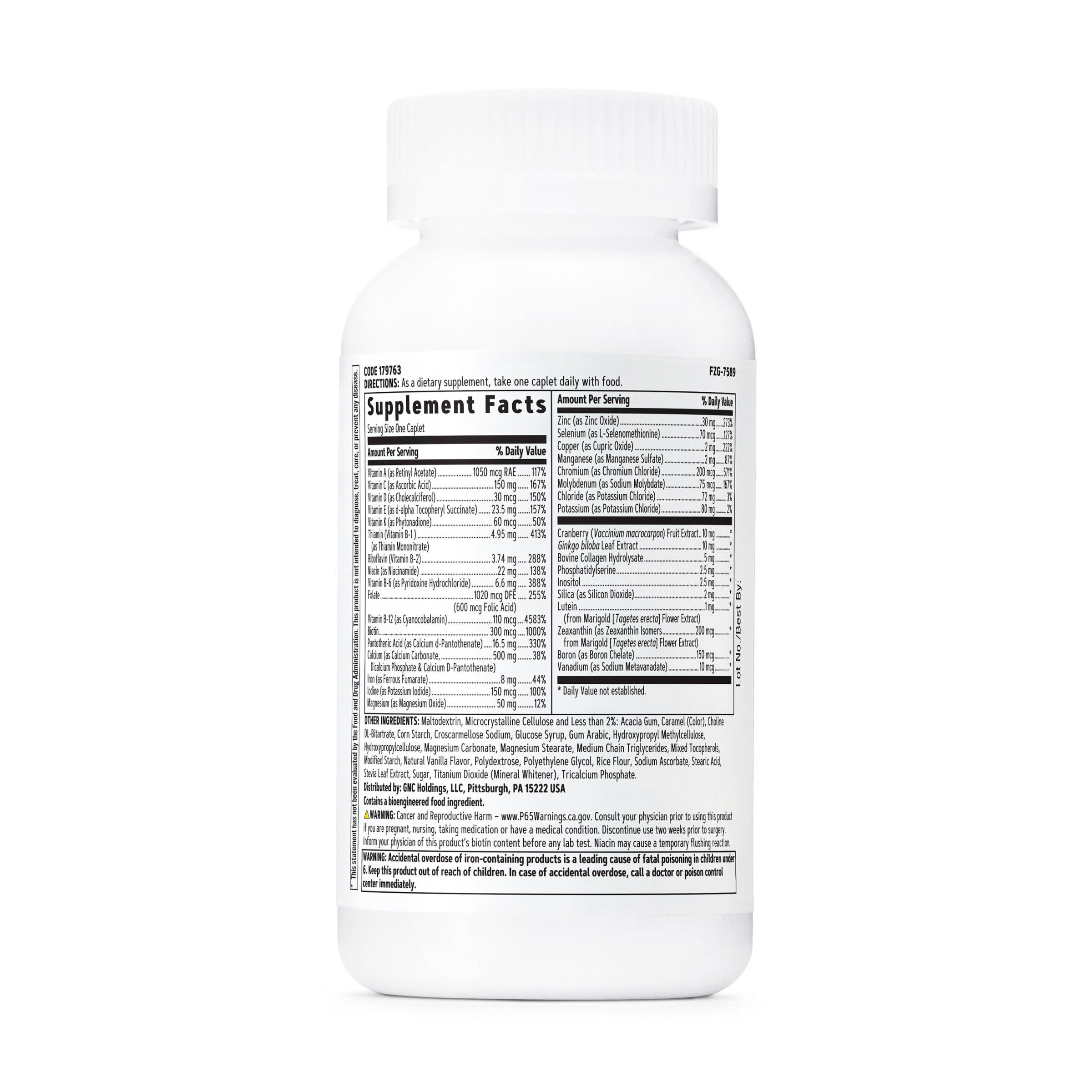 One Daily Multivitamin 50 Plus - 60 Caplets (60 Servings)  | GNC