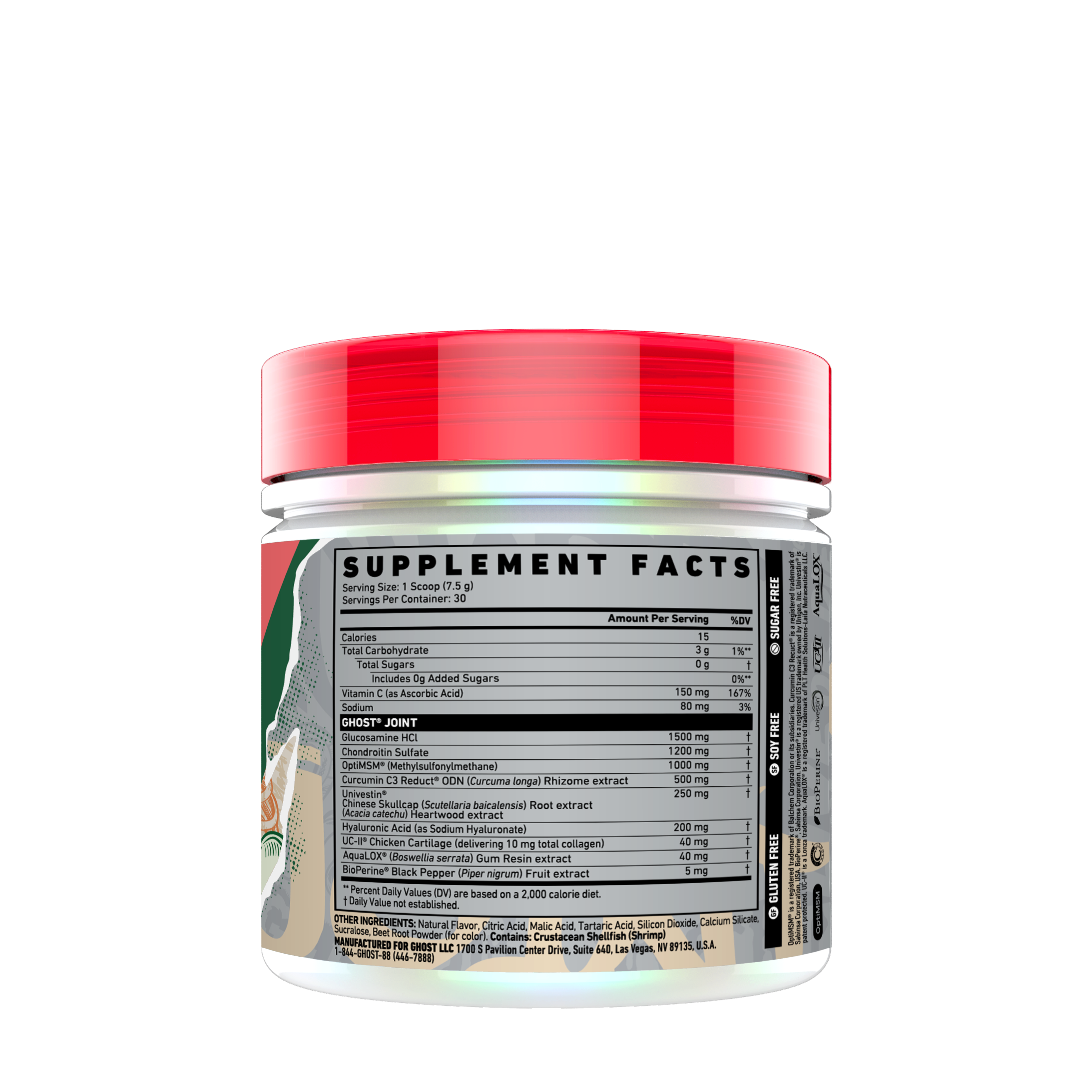 DRT ゴースト LOW TRIBE WEED ver.2 GHOST® - Daily Joint Support - Kiwi Strawberry - 30 Servings | GNC