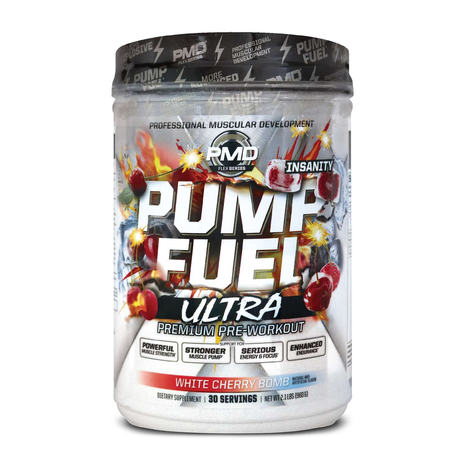 Pump Fuel Ultra - White Cherry Bomb (30 Servings) White Cherry Bomb | GNC