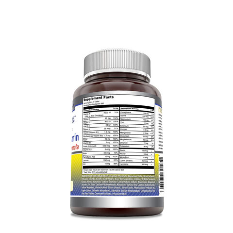 Daily Multivitamin - 500 Tablets &#40;500 Servings&#41;  | GNC