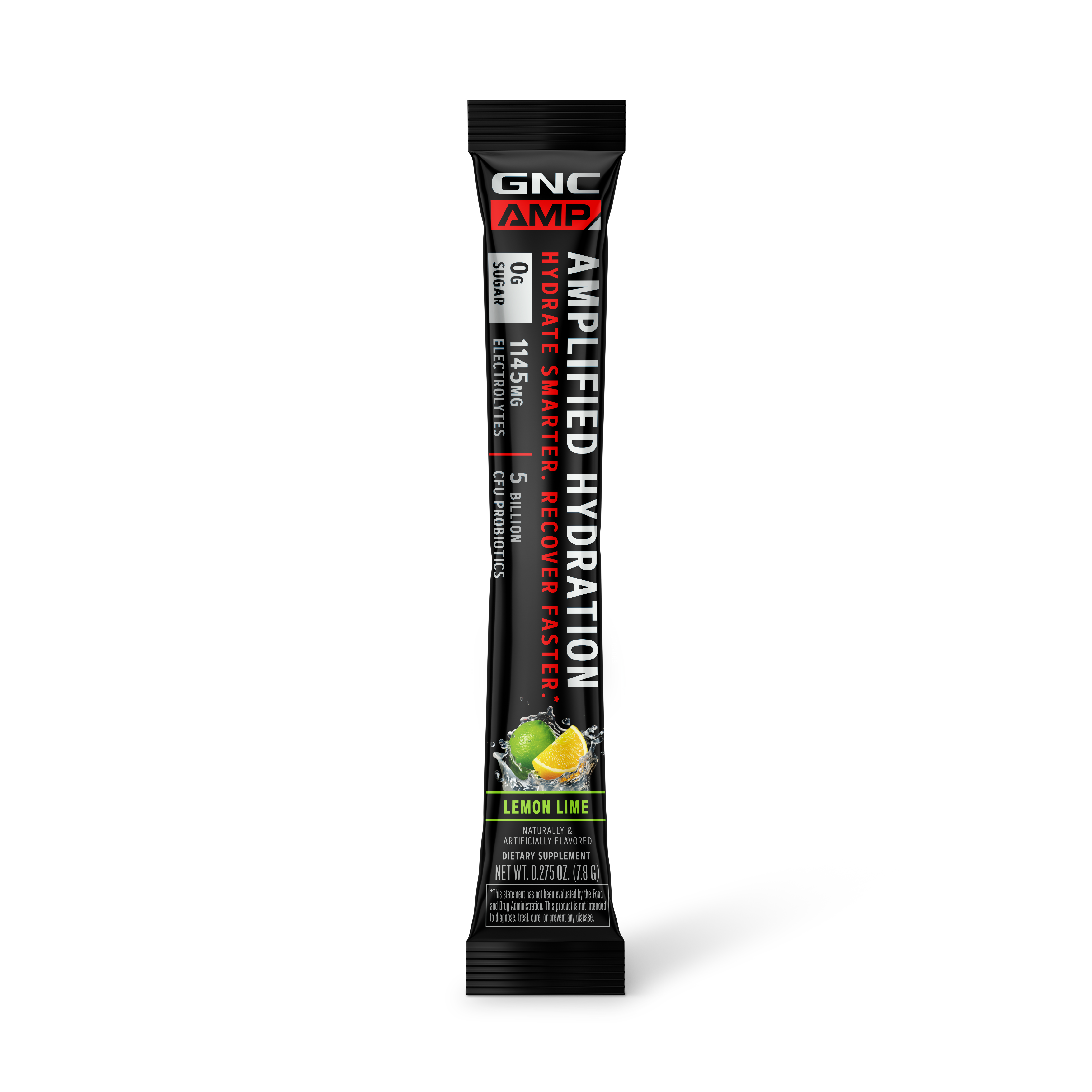 Amplified Hydration - Lemon Lime (10 Stick Packs) Lemon Lime | GNC