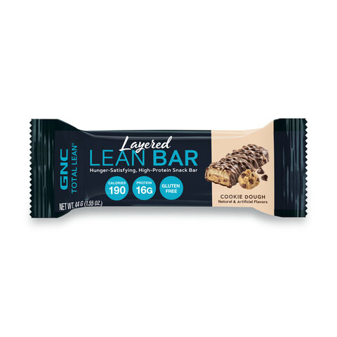 Layered Lean Bar - Cookie Dough &#40;9 Bars&#41; Cookie Dough | GNC