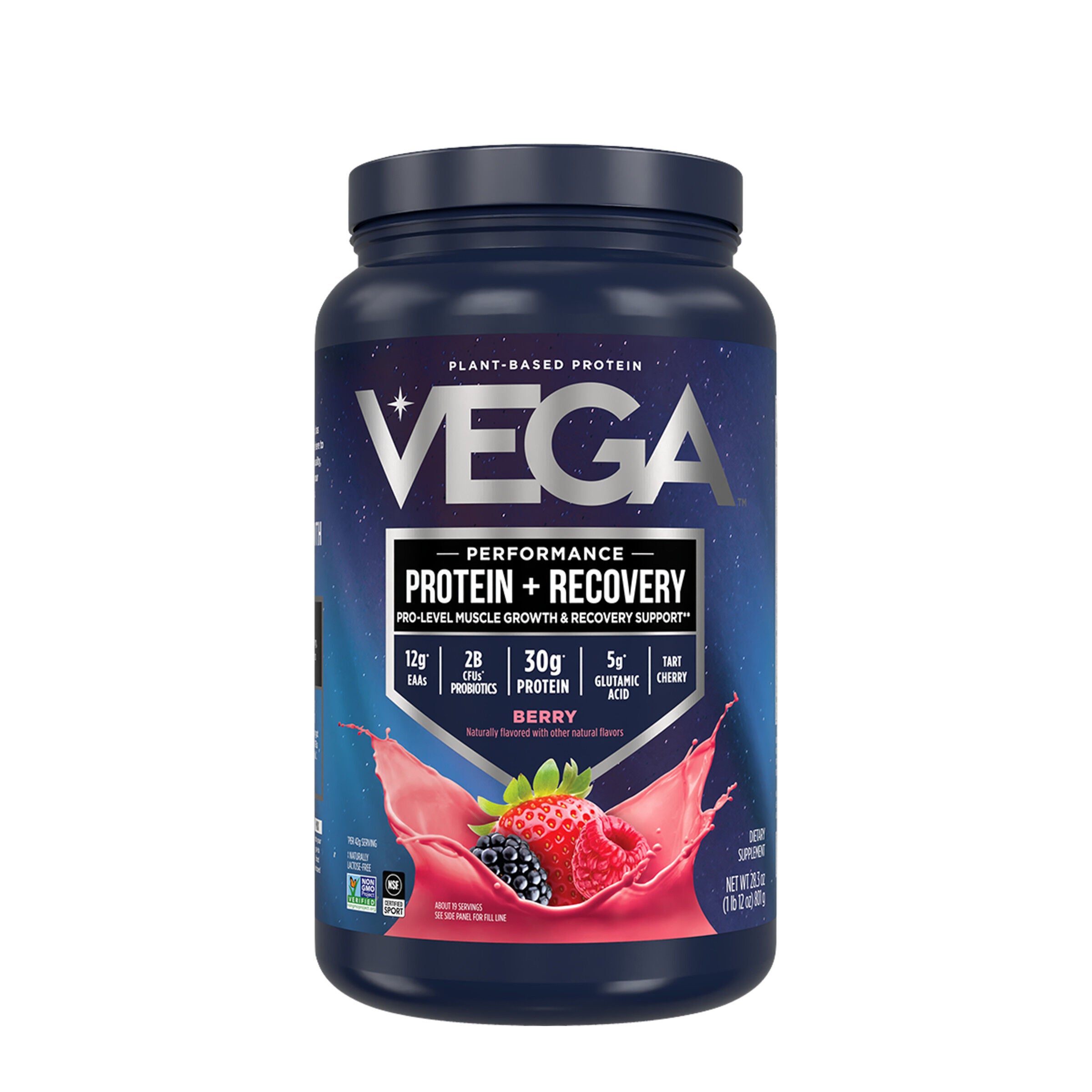Performance Plant-Based Protein &ndash; Berry (19 Servings)