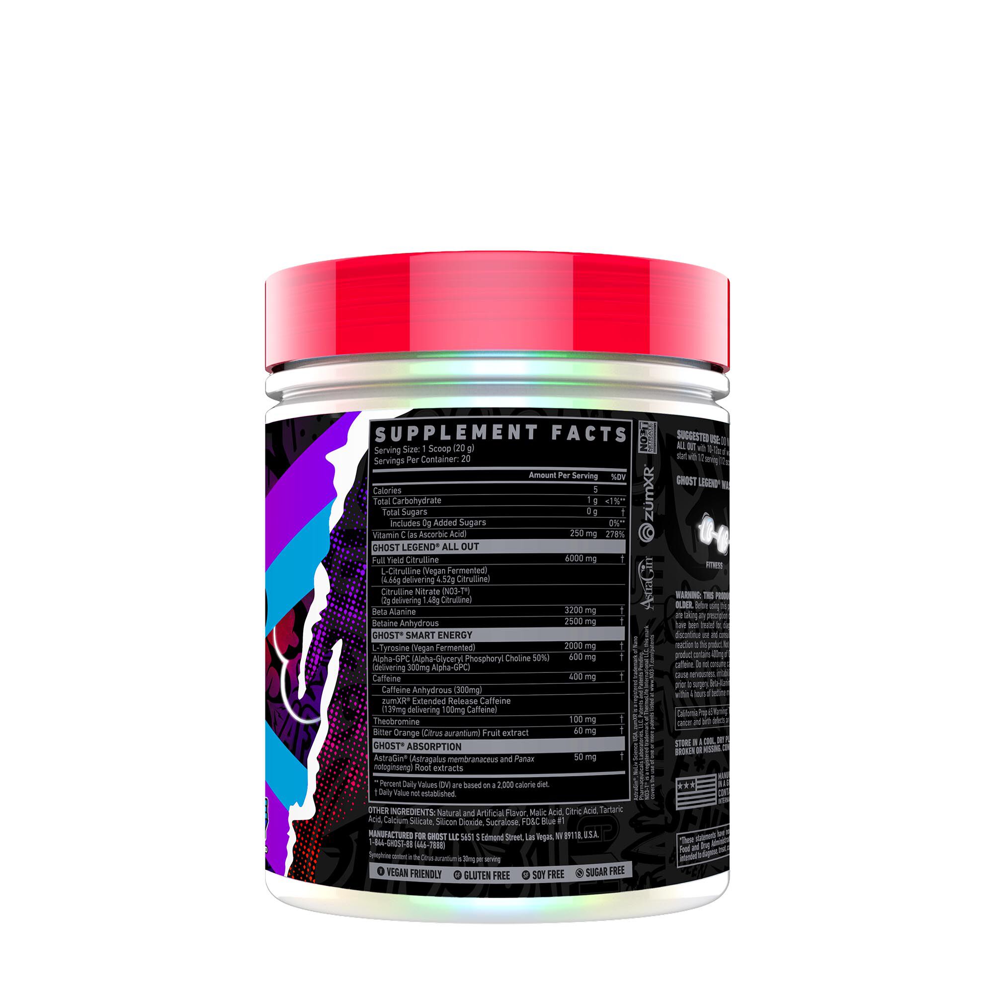 GHOST® LEGEND® ALL OUT PreWorkout