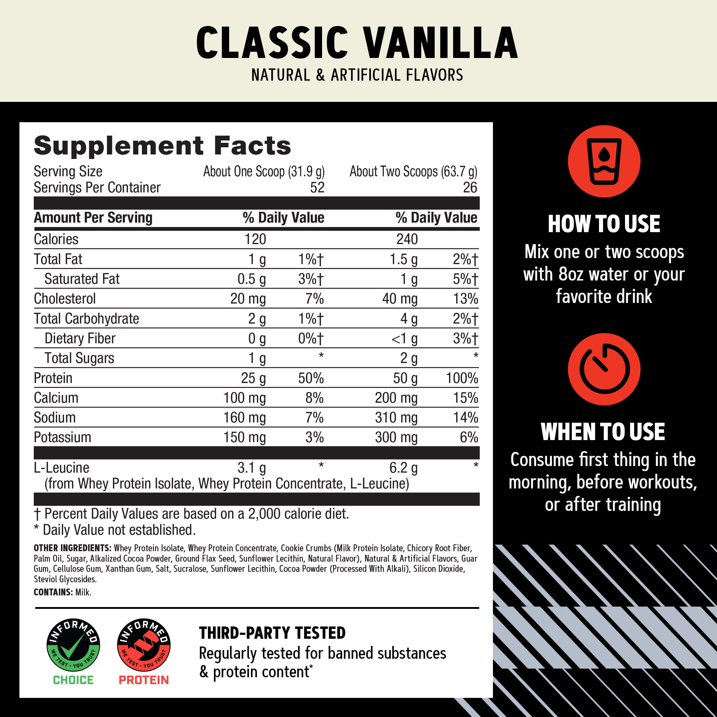 New Wheybolic - Cookies & Cream (52 Servings)