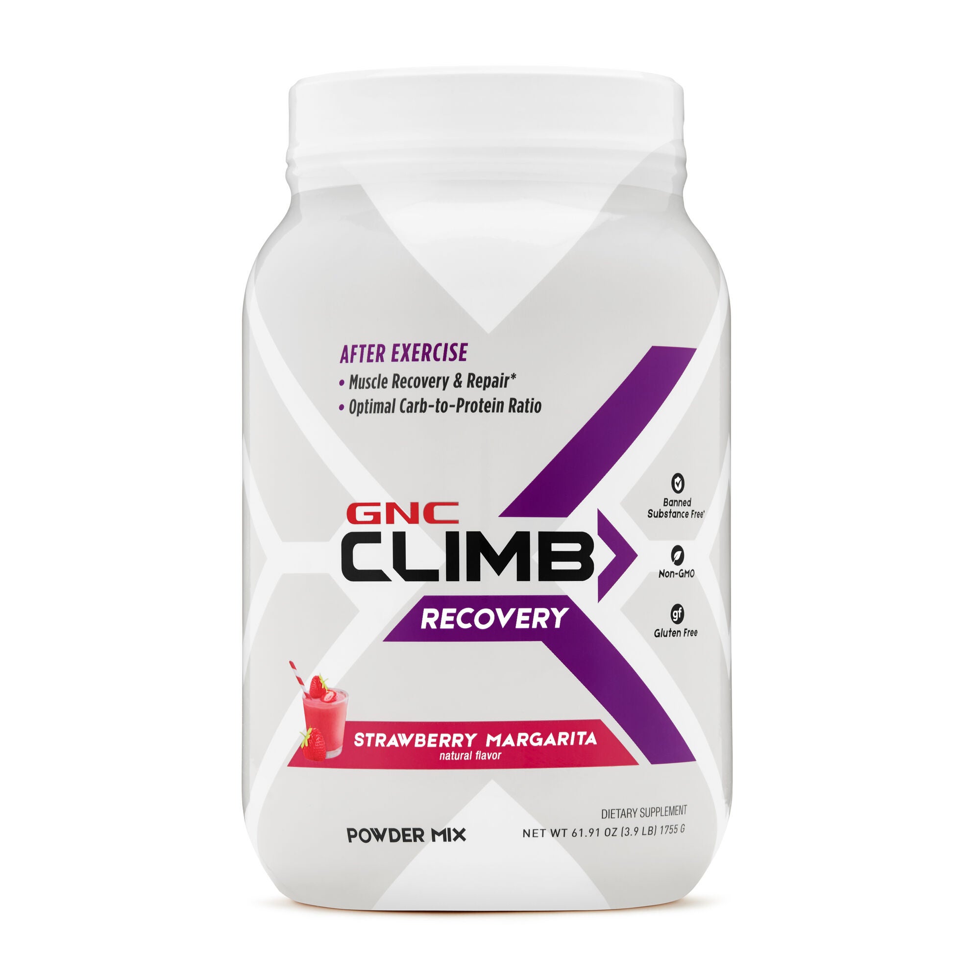 Gnc Climb Recovery Supplement Strawberry Margarita Gnc