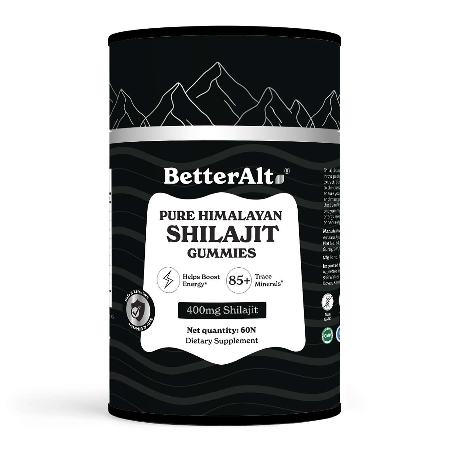 Pure Himalayan Shilajit Gummies - 60 Gummies (30 Servings)