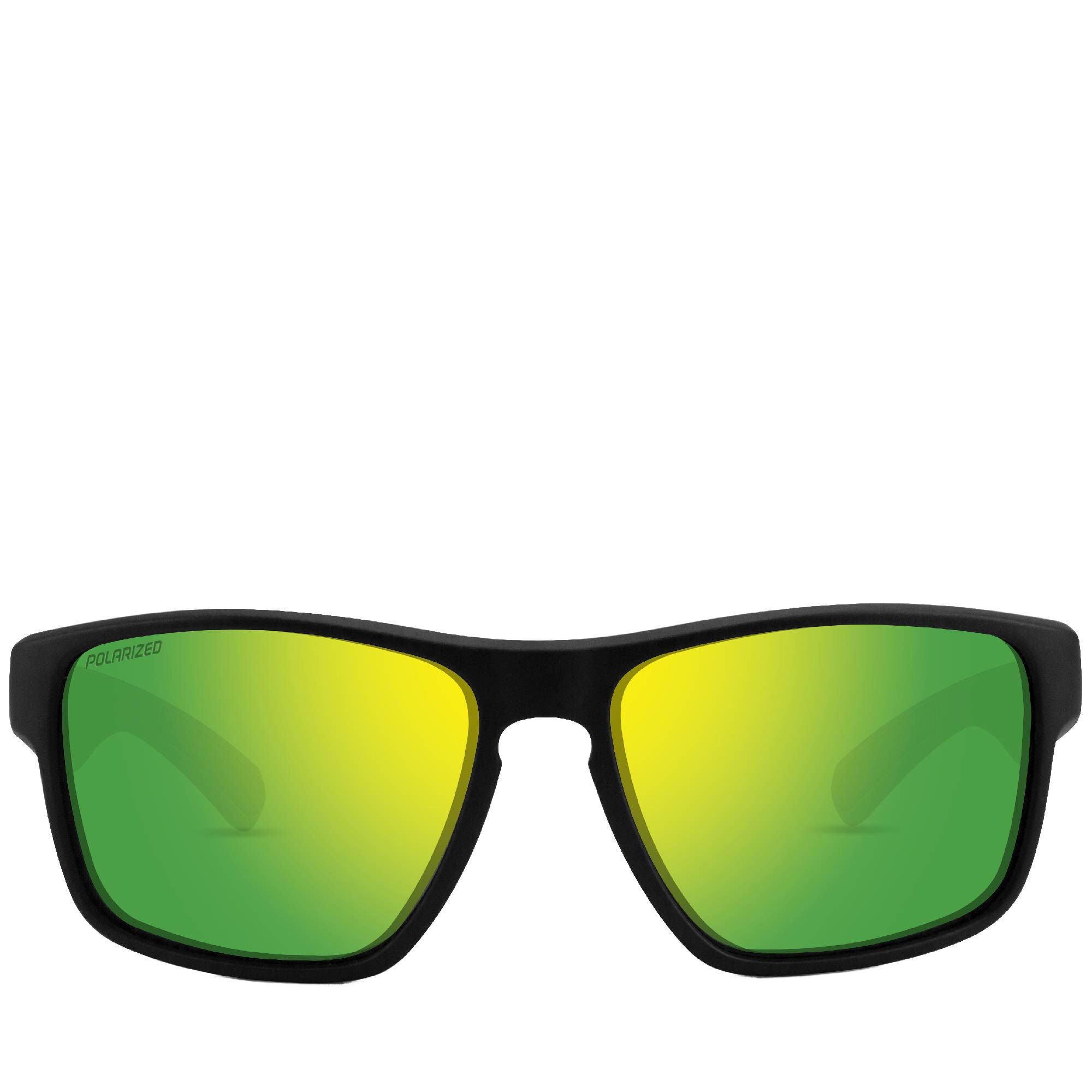 Epoch Charlie Hydrophobic Sunglasses Green Mirror - Black  | GNC