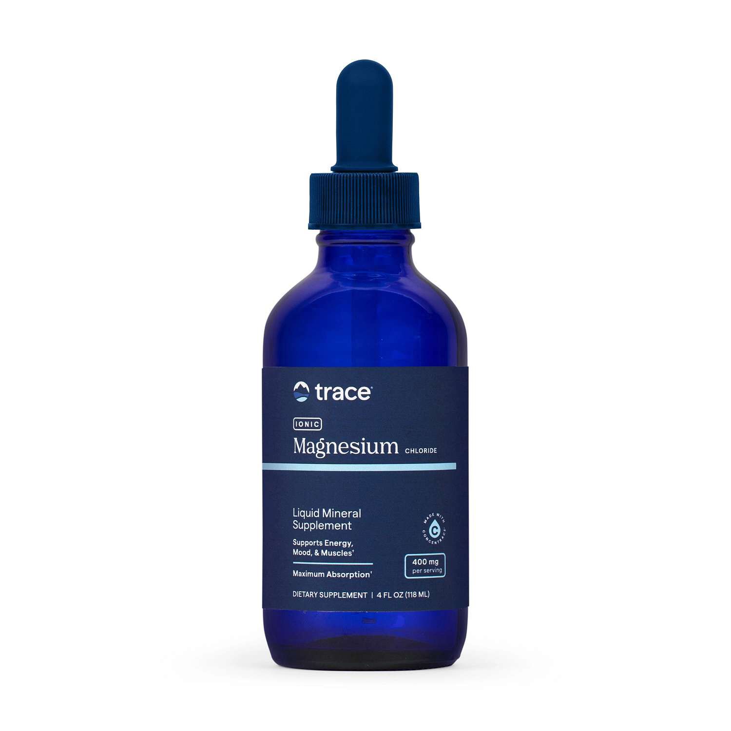 Liquid Ionic Magnesium Chloride 400mg - 4 fl oz. (30 Servings)  | GNC