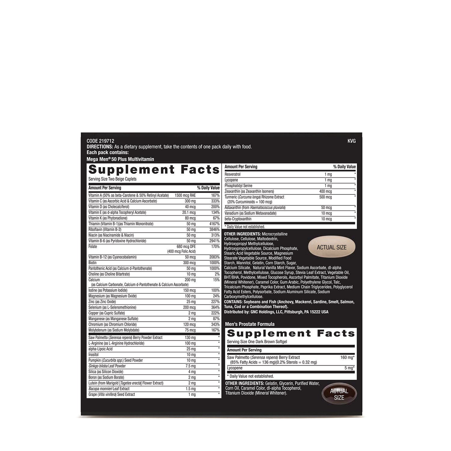 50 Plus Vitapak® Program - 30 Vitapaks