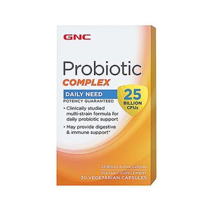 Probiotic Complex - 25 Billion CFUs - 30 Capsules &#40;30 Servings&#41;  | GNC