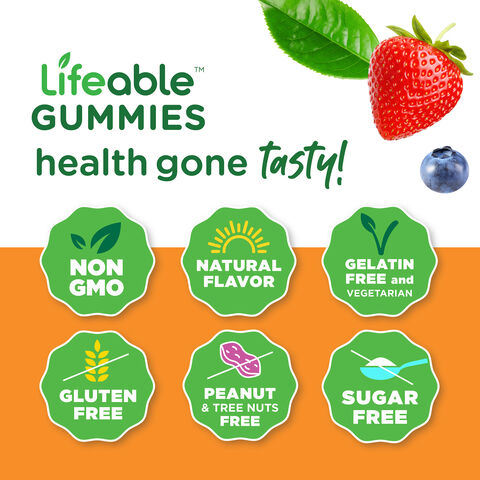 Kids Sugar Free Probiotic and Fiber - 60 Gummies &#40;60 Servings&#41;  | GNC