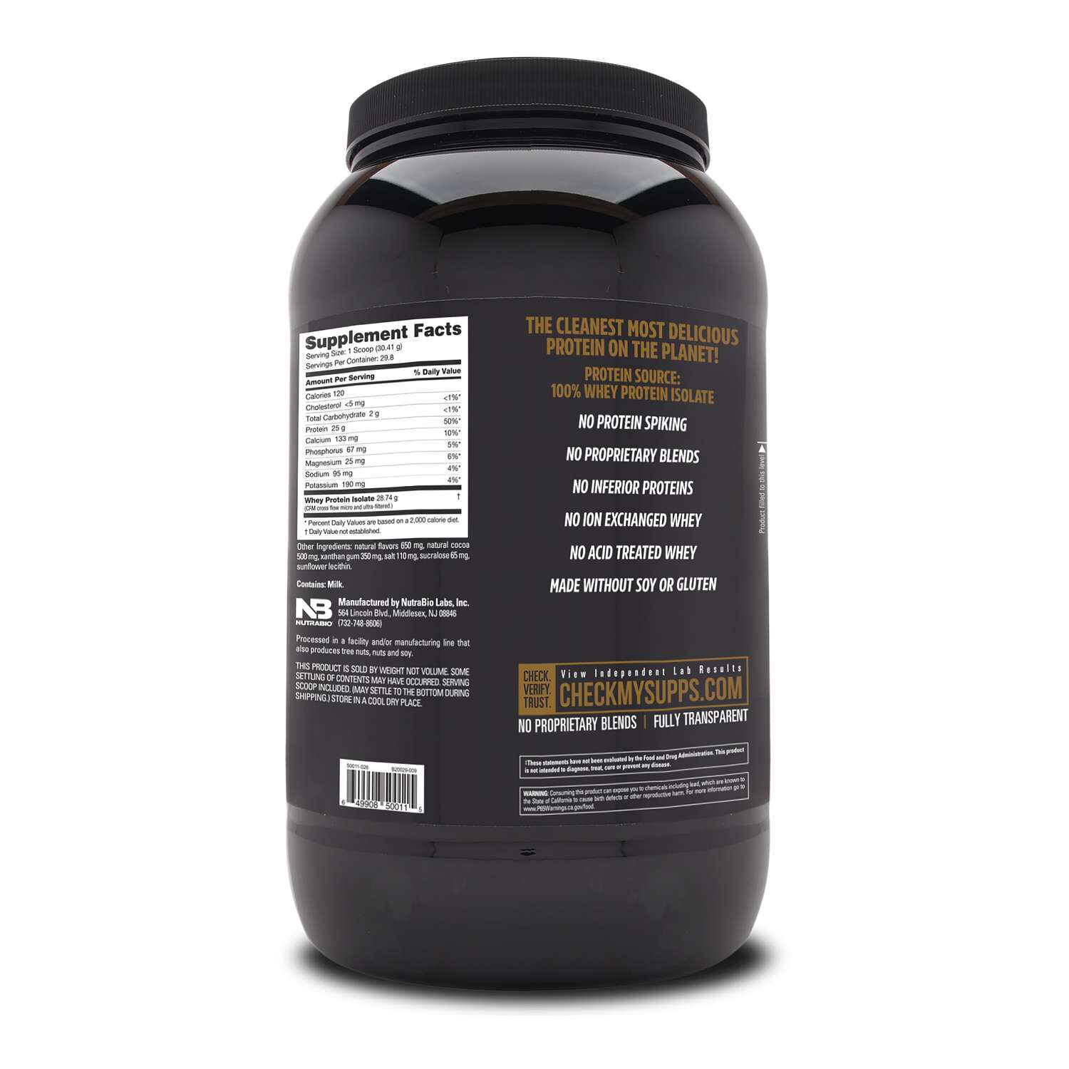 Whey Protein Isolate - Dutch Chocolate (74 Servings) Dutch Chocolate | GNC