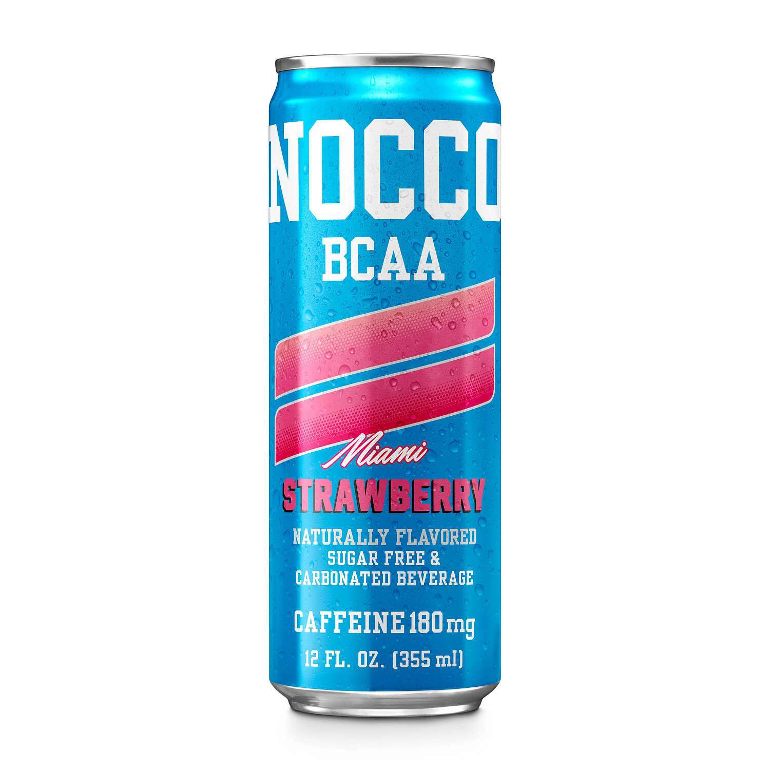 BCAA Drink - Miami Strawberry - 12 fl oz (12 Cans)
