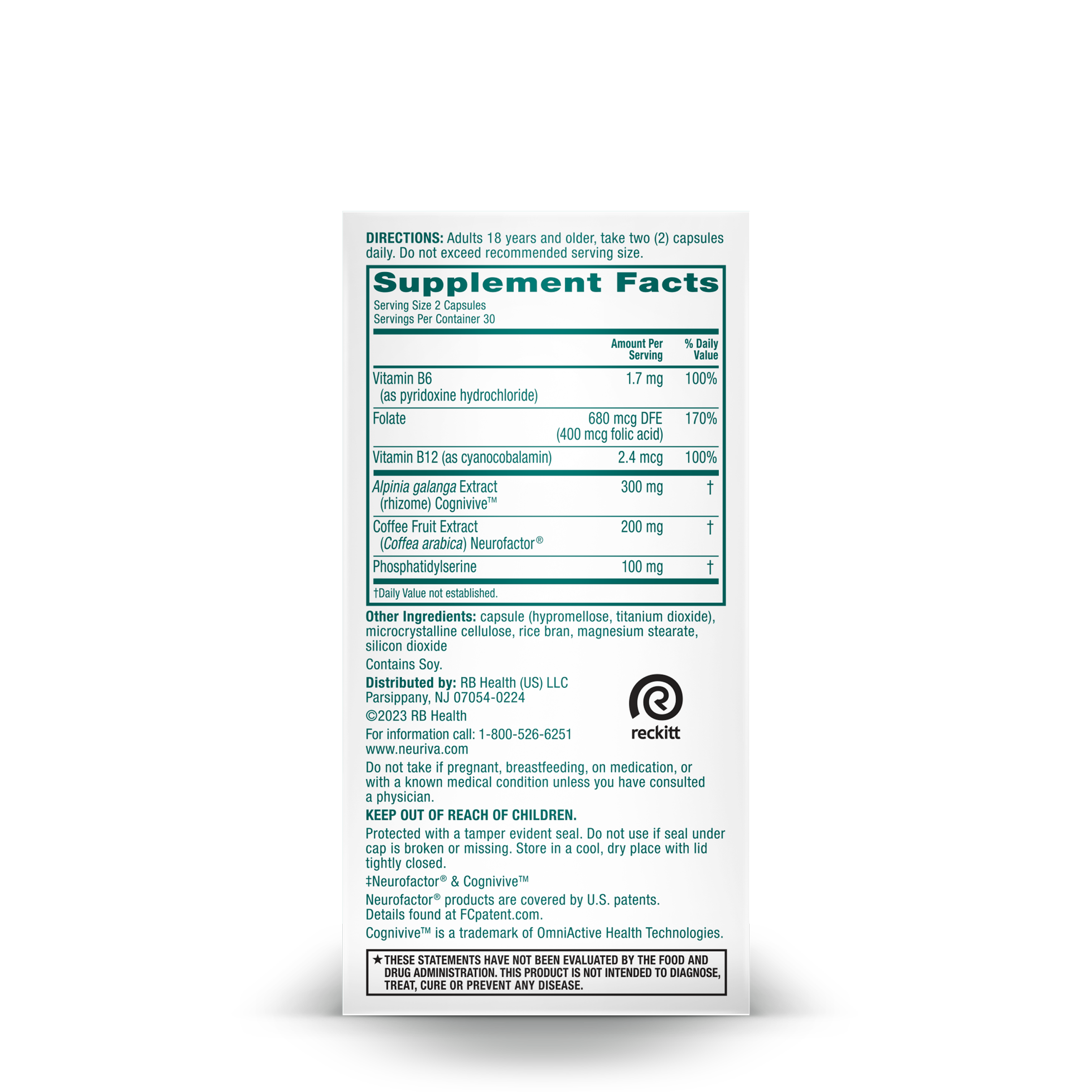 Brain Health* Ultra - 60 Capsules (30 Servings)  | GNC