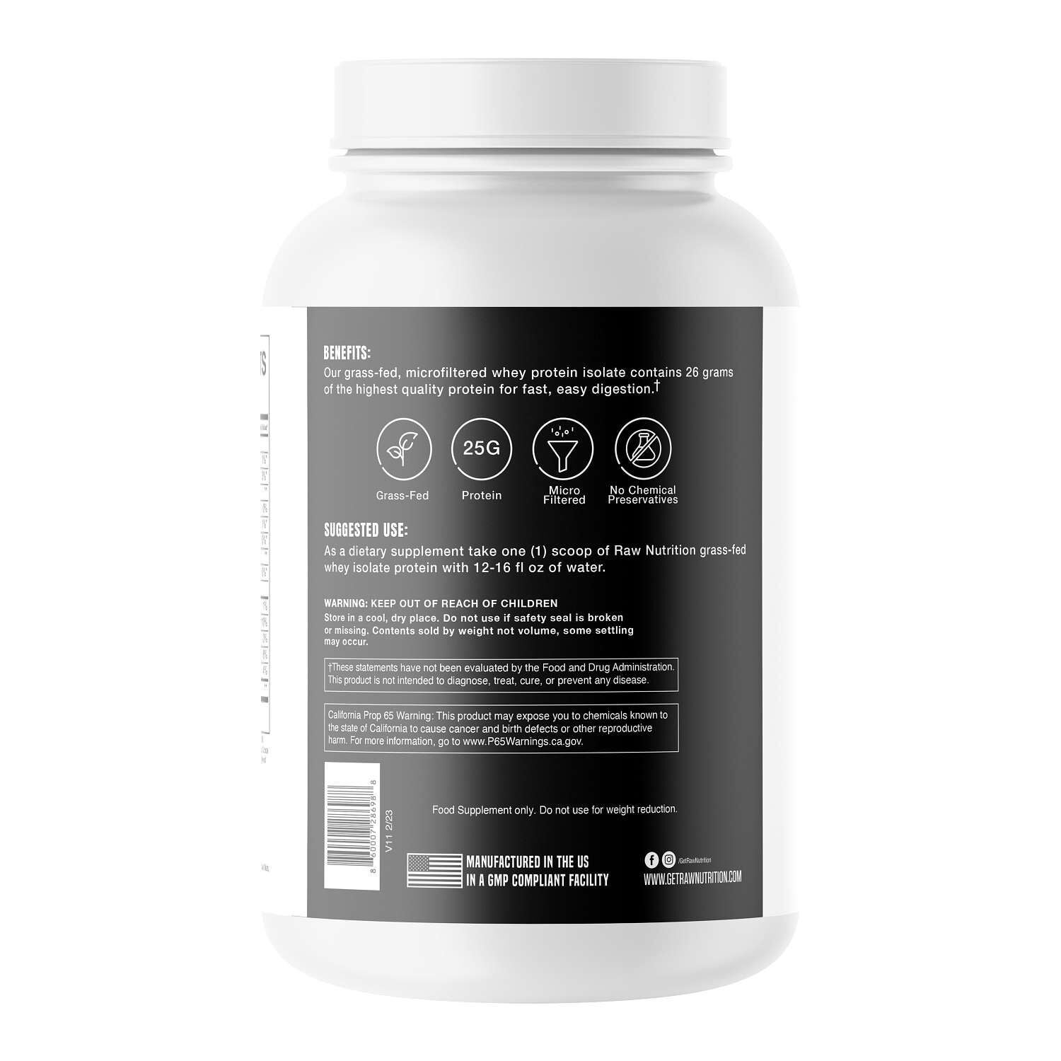 Isolate Protein - Cookies and Cream (25 Servings)  | GNC