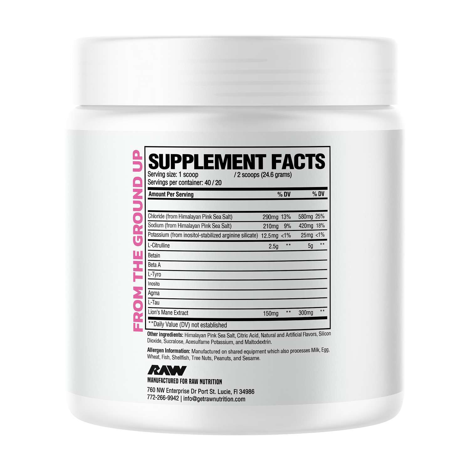Pump Non-Stim - Watermelon (40 Servings)  | GNC