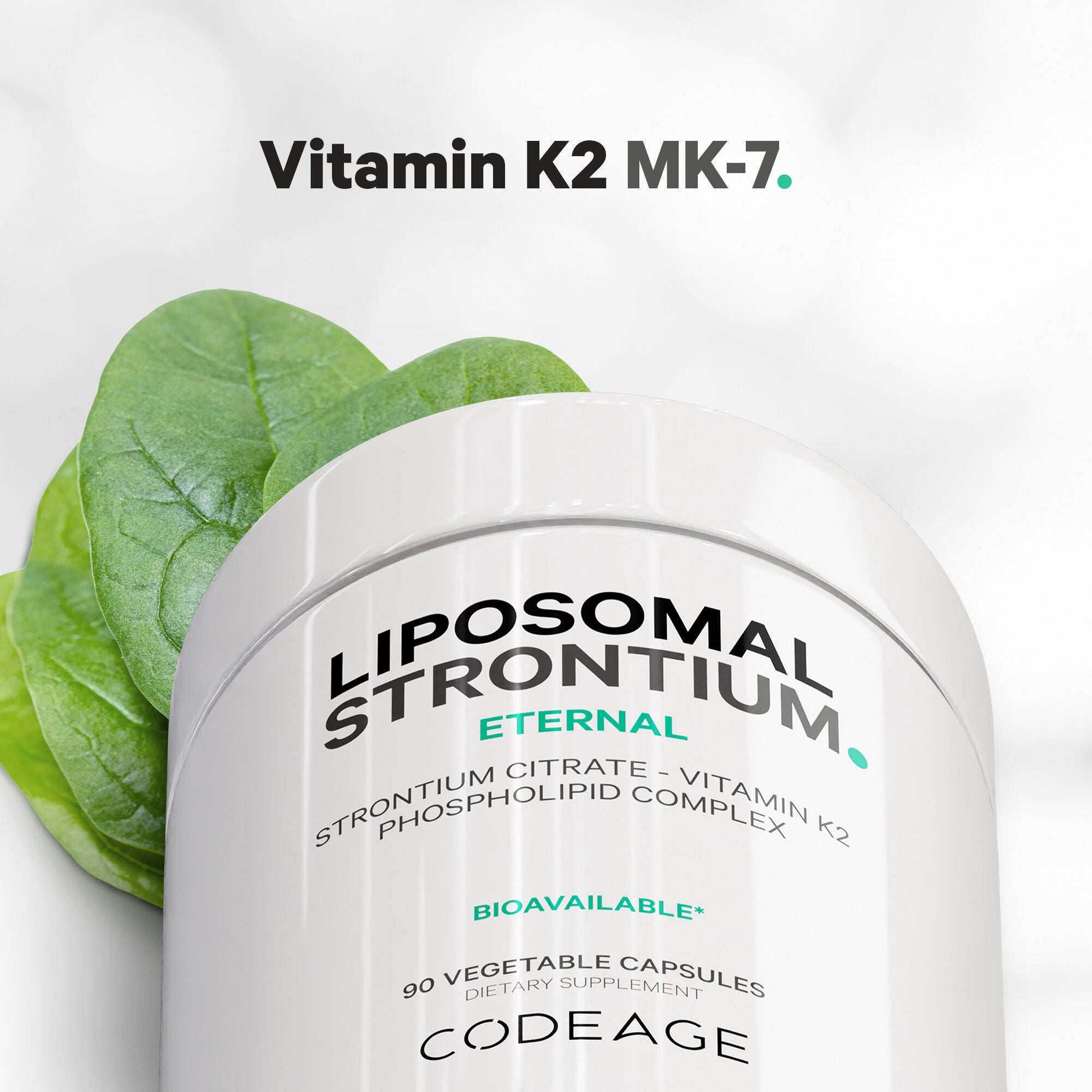 Liposomal Strontium - 90 Vegetable Capsules (30 Servings)  | GNC
